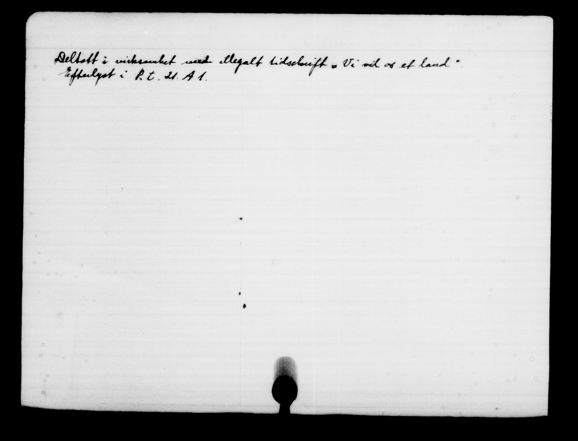 Utenriksstasjonene, Legasjonen i Stockholm, Flyktningkontoret, AV/RA-S-6753/V/Va/L0001: Kjesäterkartoteket, flyktninger med registreringsnr. 1-1000, 1940-1945, p. 300