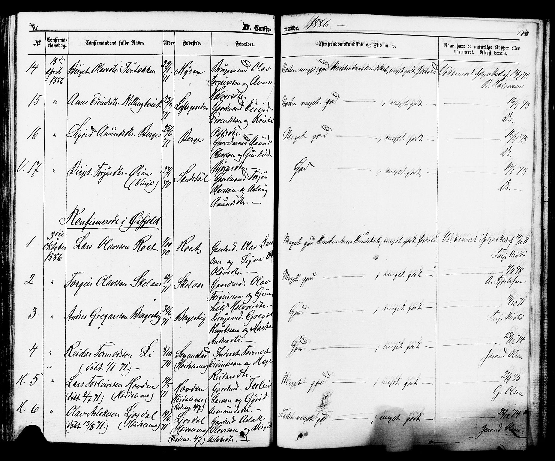 Rauland kirkebøker, AV/SAKO-A-292/F/Fa/L0003: Parish register (official) no. I 3, 1859-1886, p. 210