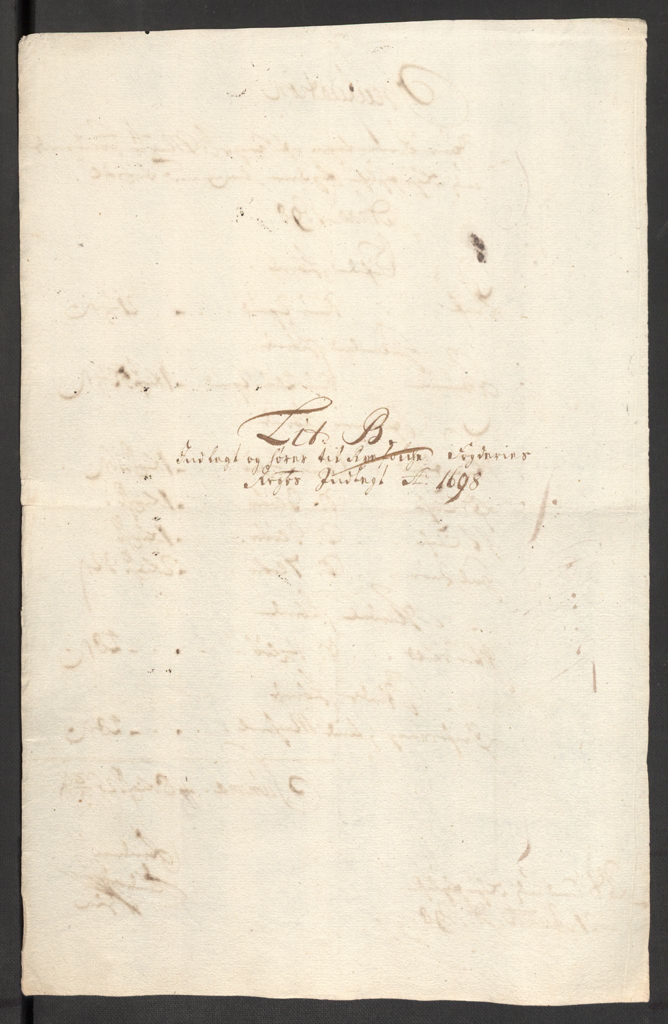 Rentekammeret inntil 1814, Reviderte regnskaper, Fogderegnskap, RA/EA-4092/R47/L2858: Fogderegnskap Ryfylke, 1697-1700, p. 195