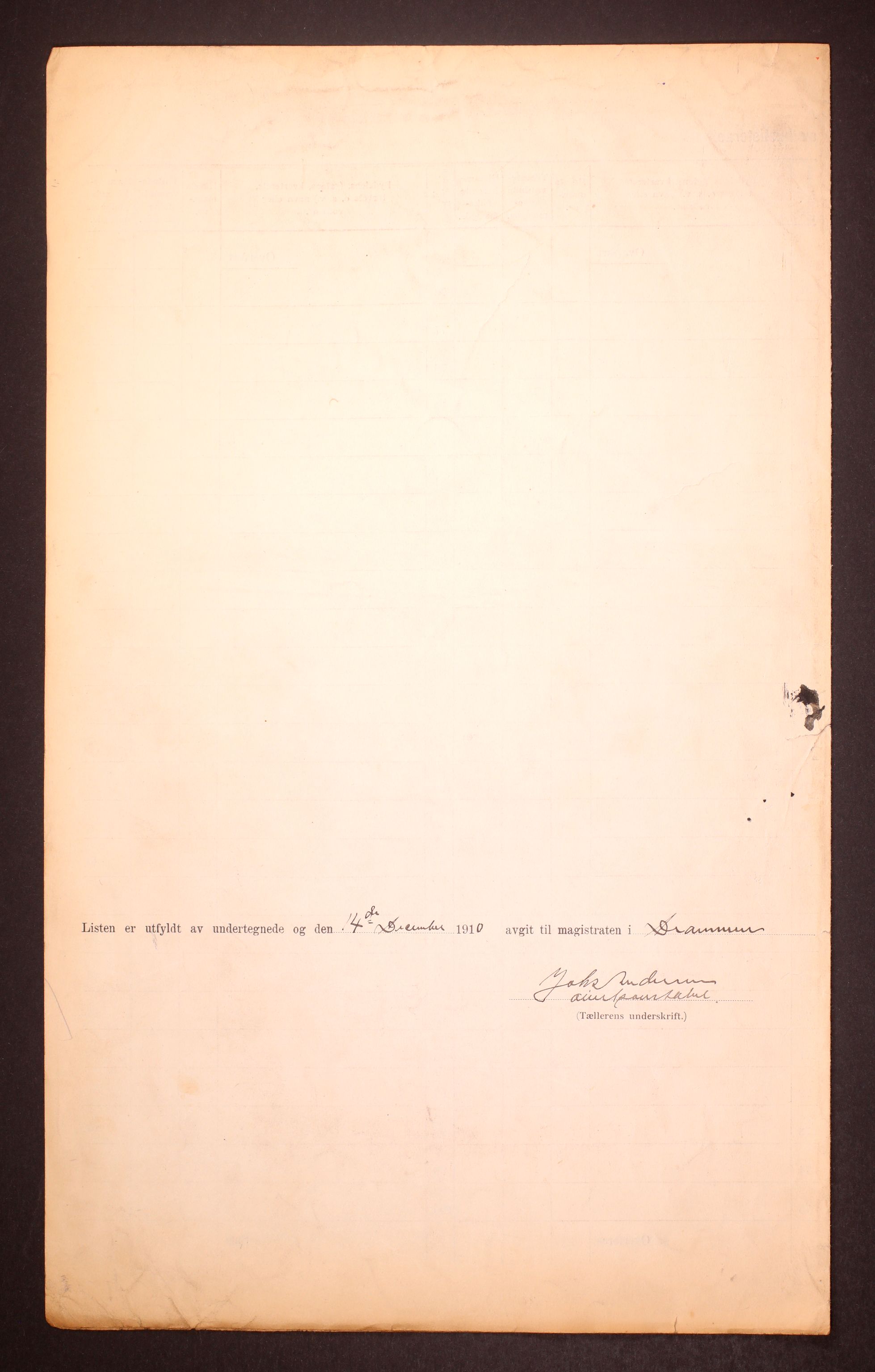 RA, 1910 census for Drammen, 1910, p. 10