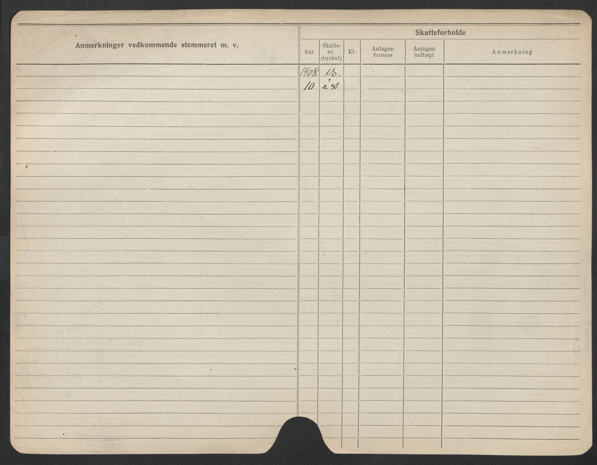 Oslo folkeregister, Registerkort, SAO/A-11715/F/Fa/Fac/L0012: Kvinner, 1906-1914, p. 851b
