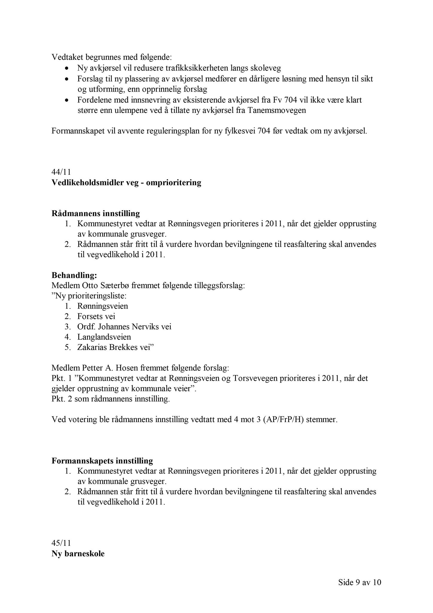 Klæbu Kommune, TRKO/KK/02-FS/L004: Formannsskapet - Møtedokumenter, 2011, p. 1200