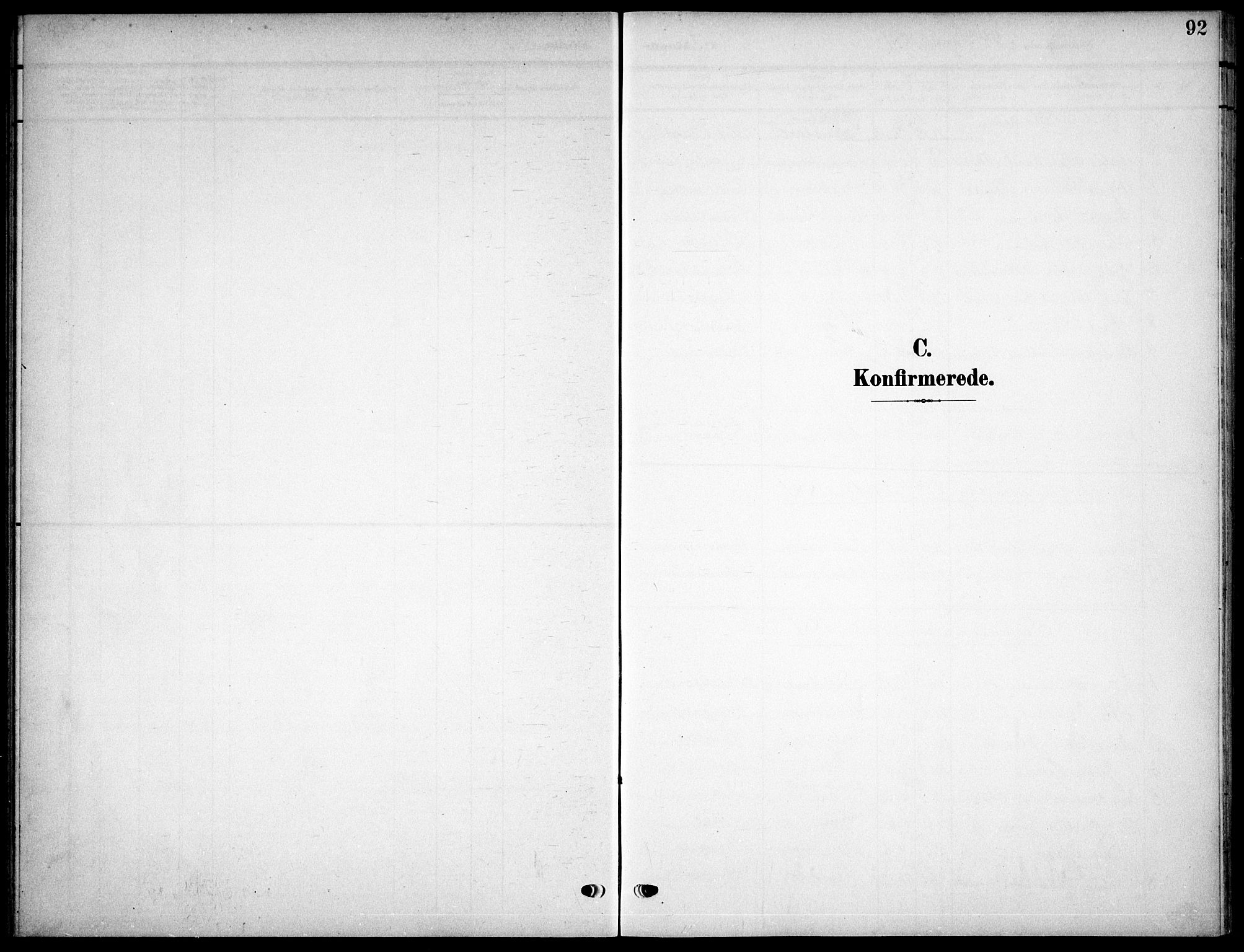 Nordstrand prestekontor Kirkebøker, SAO/A-10362a/F/Fa/L0000: Parish register (official) no. I 0, 1881-1900, p. 92