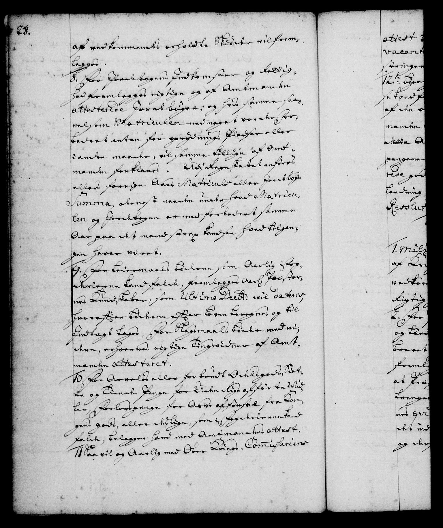 Rentekammeret, Kammerkanselliet, RA/EA-3111/G/Gg/Ggi/L0001: Norsk instruksjonsprotokoll med register (merket RK 53.34), 1720-1729, p. 28