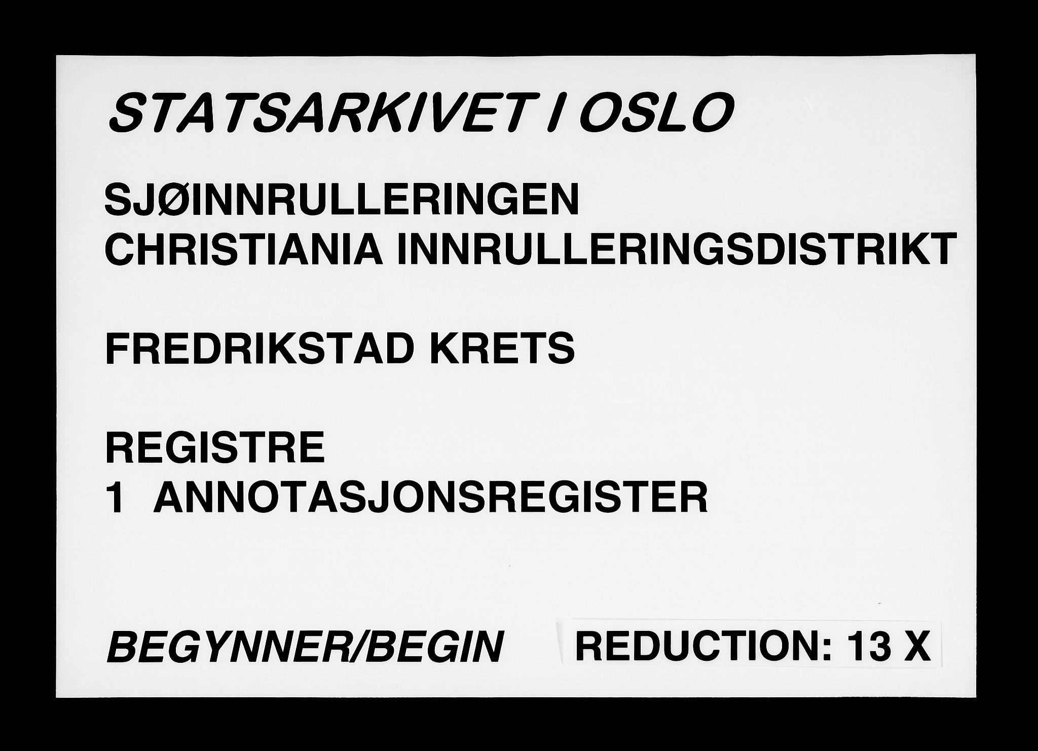 Fredrikstad mønstringskontor, SAO/A-10569b/F/Fa/L0001: Annotasjonsregister, 1860-1948, p. 1