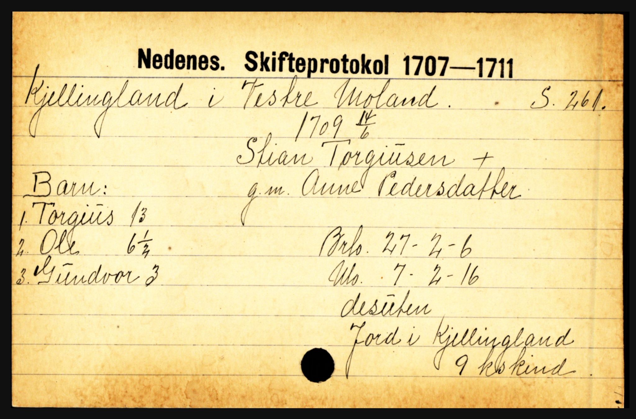 Nedenes sorenskriveri før 1824, AV/SAK-1221-0007/H, p. 14671