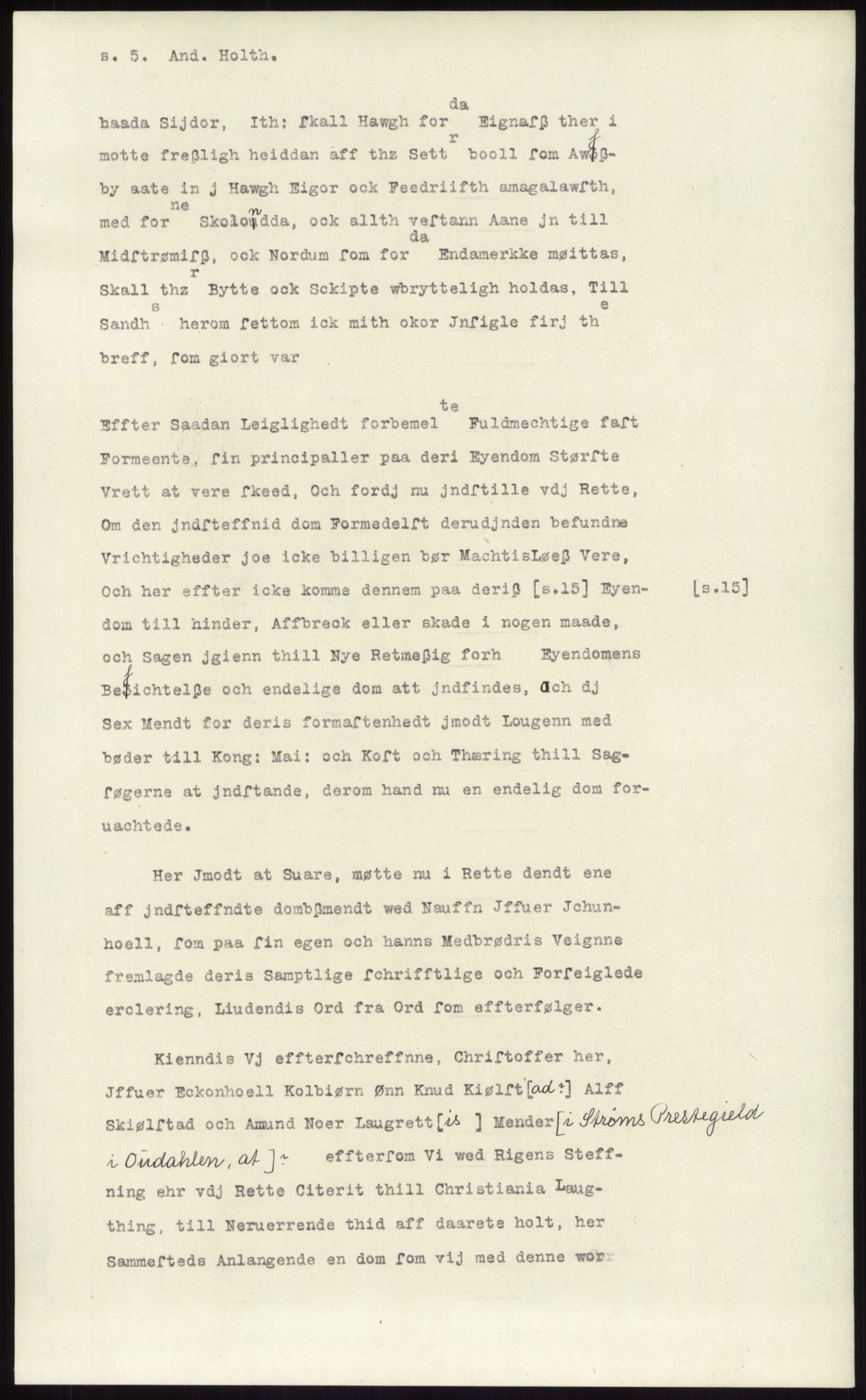 Samlinger til kildeutgivelse, Diplomavskriftsamlingen, RA/EA-4053/H/Ha, p. 1487
