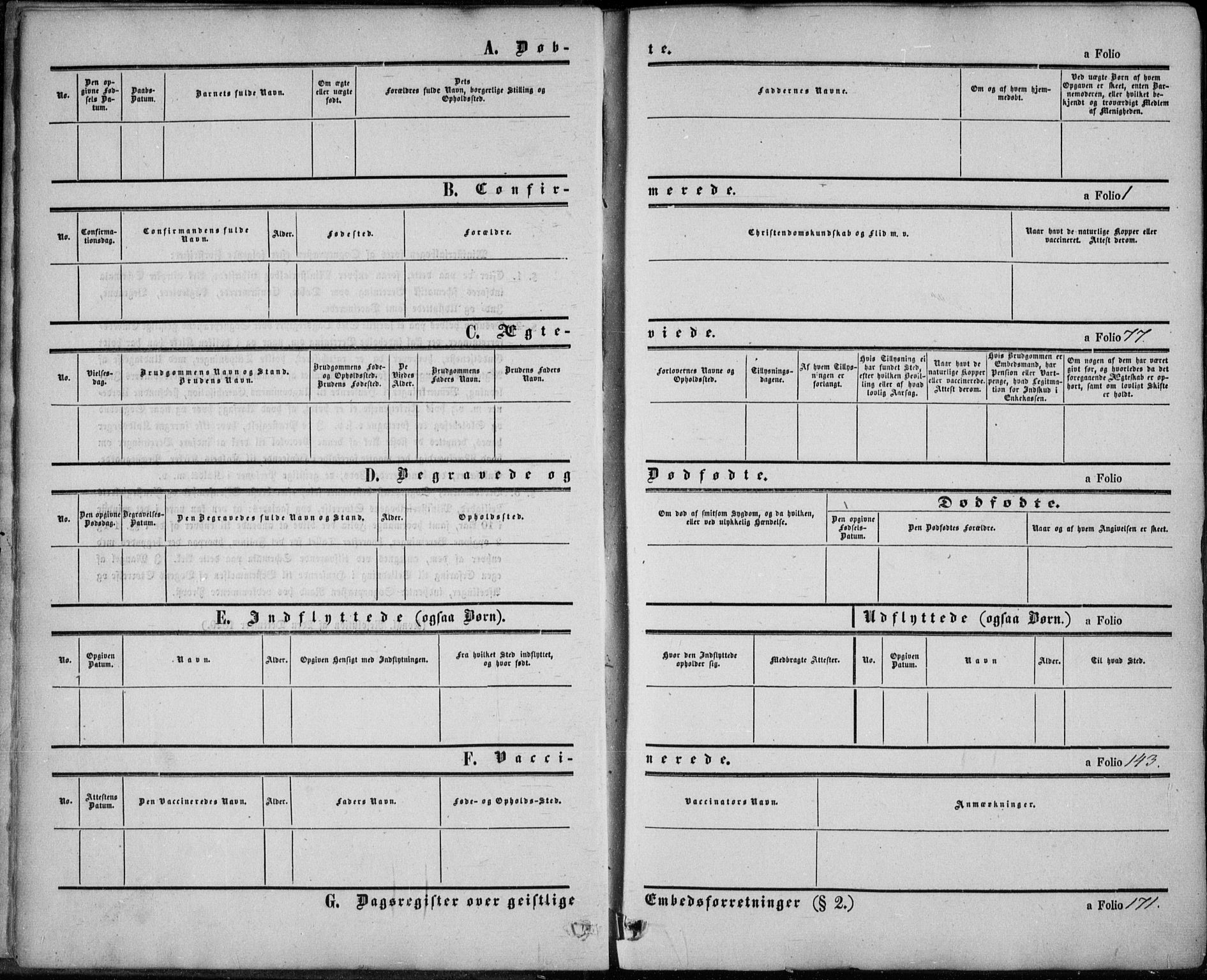 Bragernes kirkebøker, AV/SAKO-A-6/F/Fc/L0002: Parish register (official) no. III 2, 1854-1865