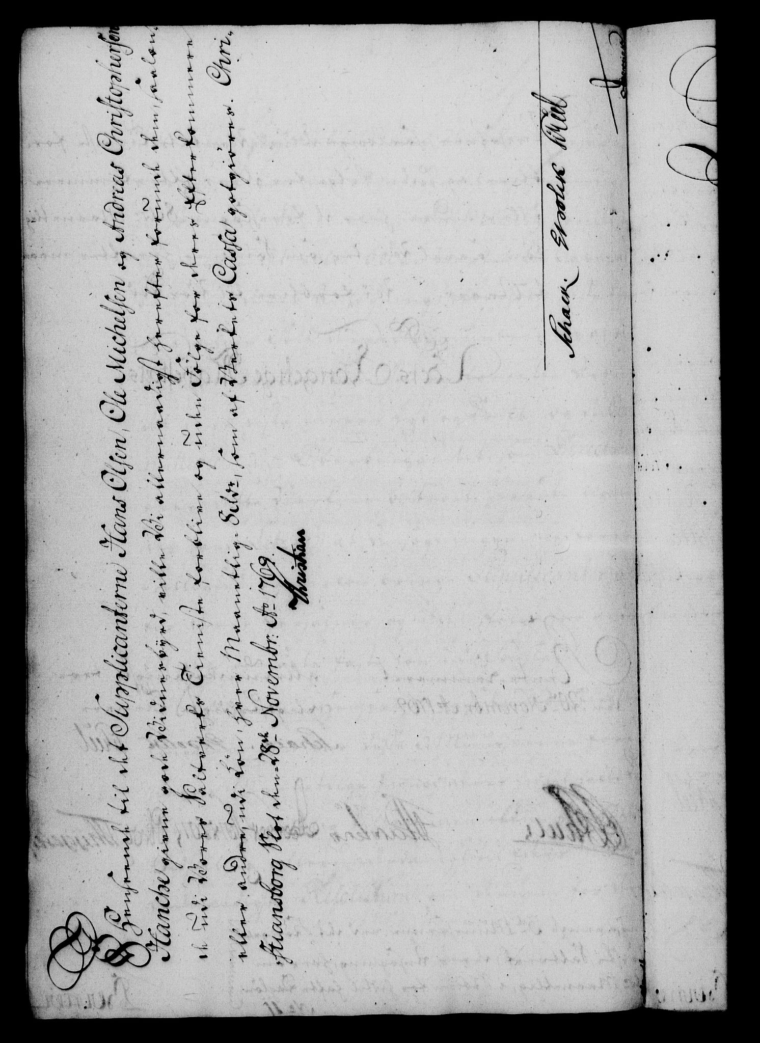Rentekammeret, Kammerkanselliet, RA/EA-3111/G/Gf/Gfa/L0051: Norsk relasjons- og resolusjonsprotokoll (merket RK 52.51), 1769, p. 280