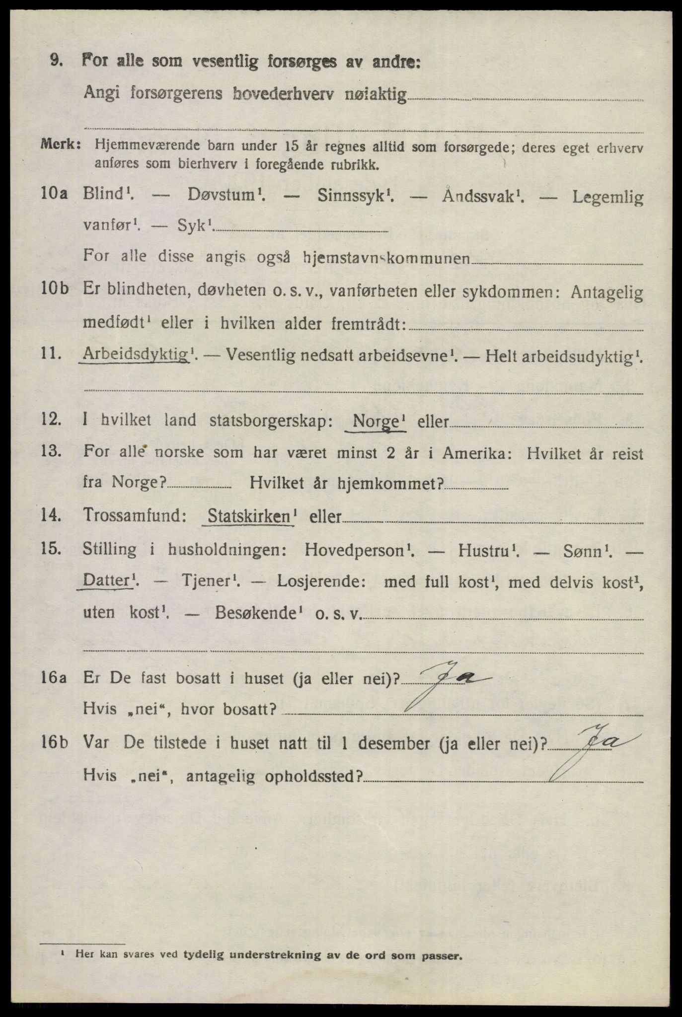 SAKO, 1920 census for Ådal, 1920, p. 6841