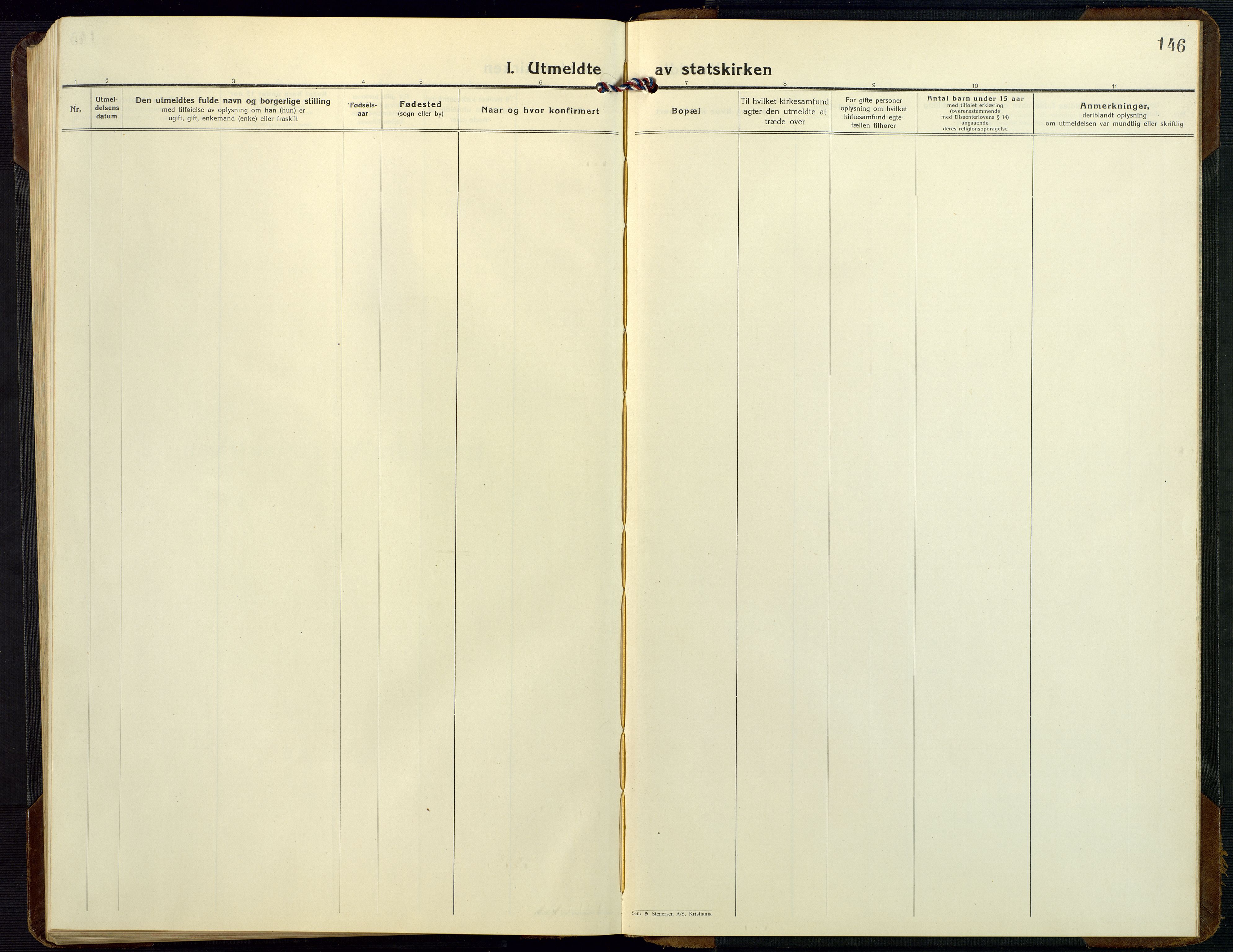 Dypvåg sokneprestkontor, SAK/1111-0007/F/Fb/Fbb/L0006: Parish register (copy) no. B 6, 1925-1954, p. 146