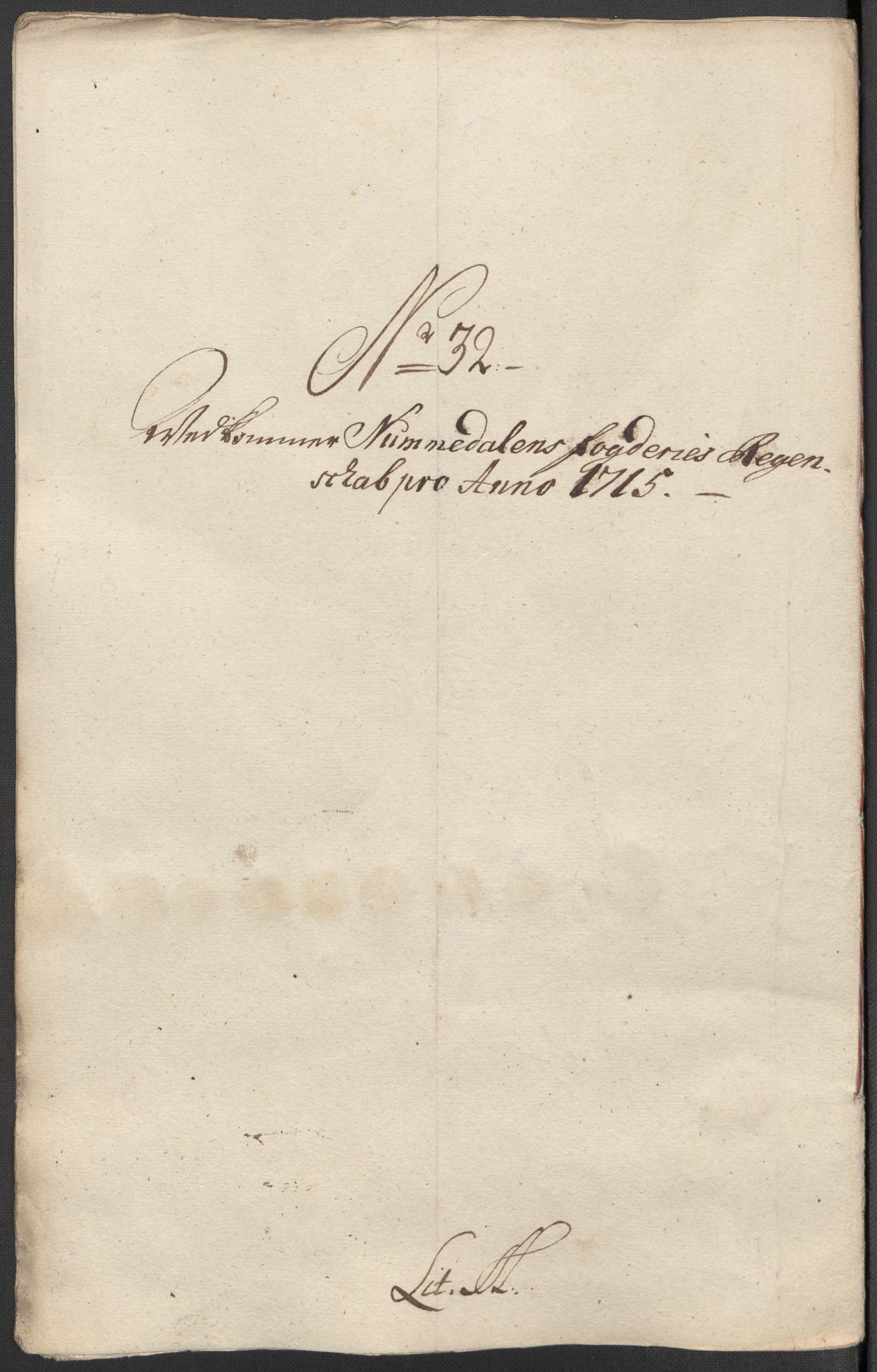 Rentekammeret inntil 1814, Reviderte regnskaper, Fogderegnskap, RA/EA-4092/R64/L4436: Fogderegnskap Namdal, 1715, p. 239