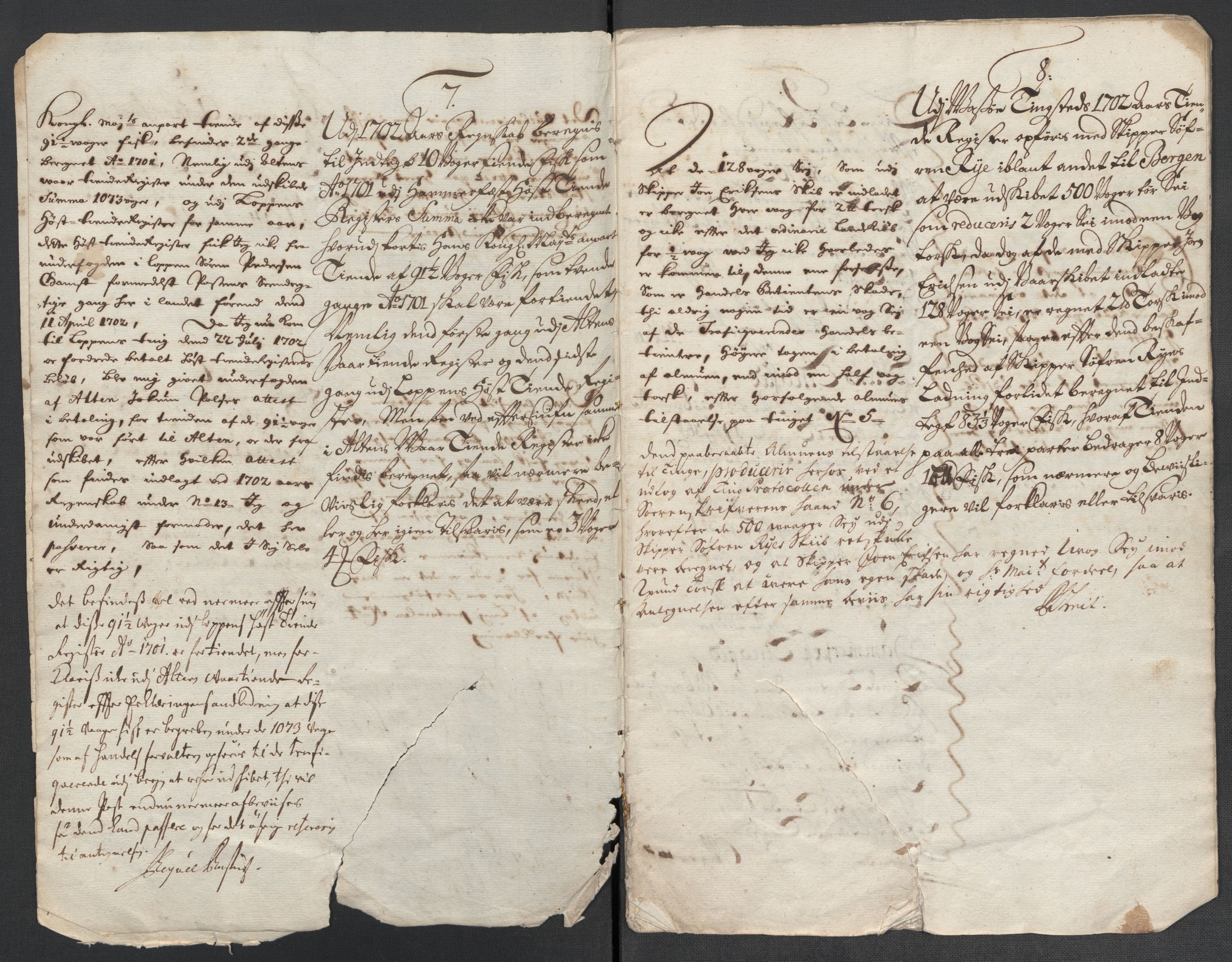 Rentekammeret inntil 1814, Reviderte regnskaper, Fogderegnskap, AV/RA-EA-4092/R69/L4852: Fogderegnskap Finnmark/Vardøhus, 1701-1704, p. 494