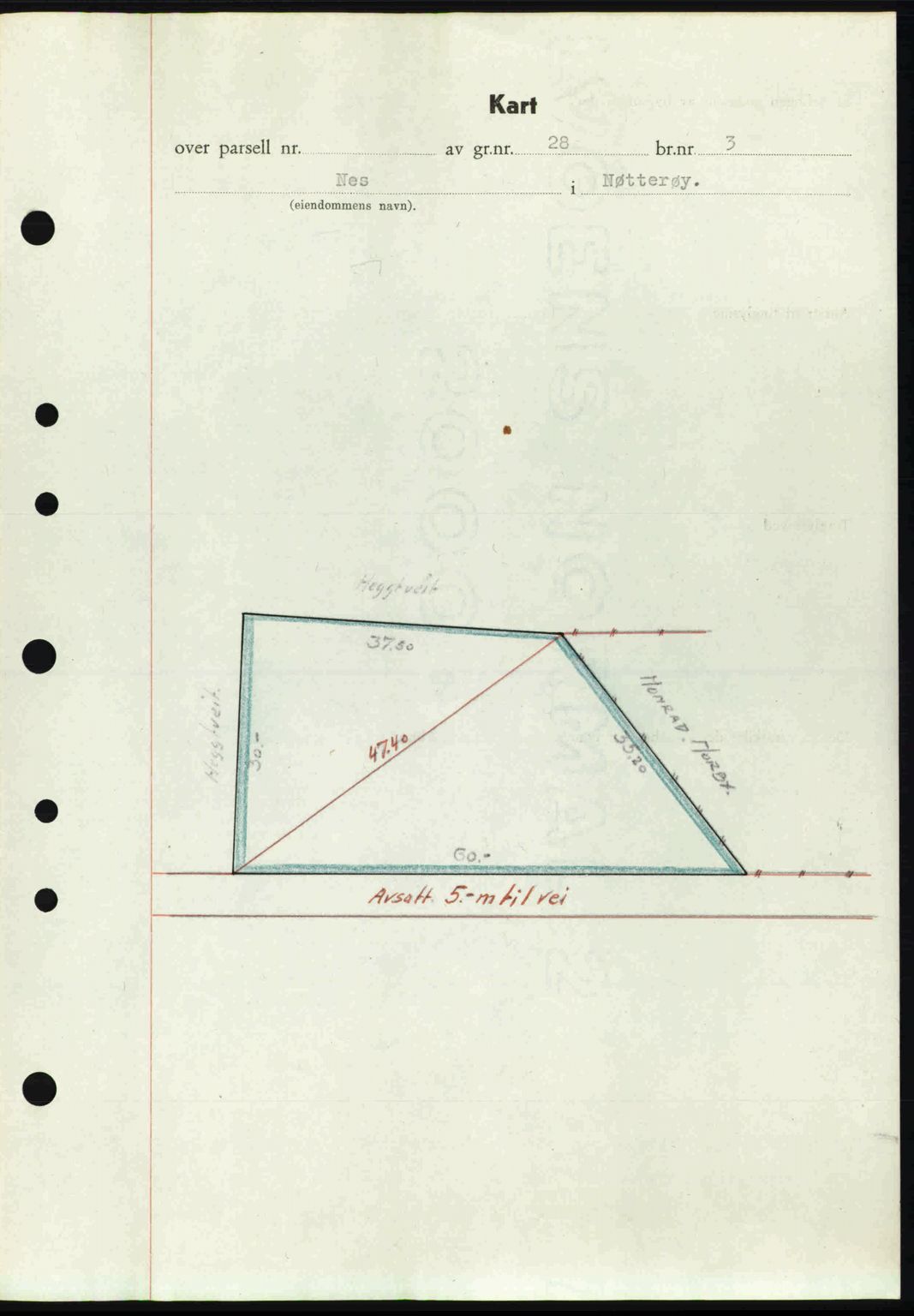 Tønsberg sorenskriveri, AV/SAKO-A-130/G/Ga/Gaa/L0015: Mortgage book no. A15, 1944-1944, Diary no: : 1835/1944