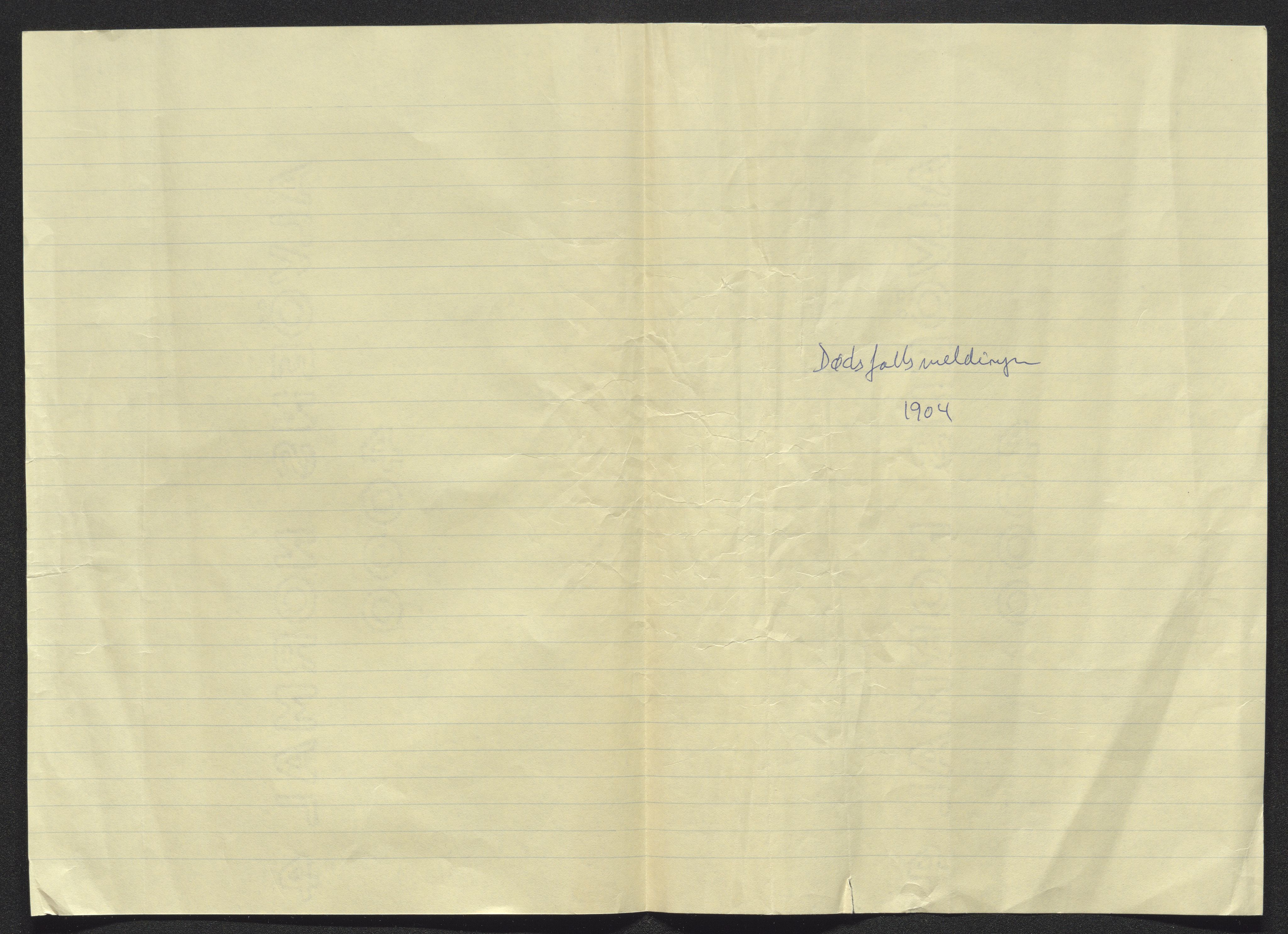 Eiker, Modum og Sigdal sorenskriveri, AV/SAKO-A-123/H/Ha/Hab/L0030: Dødsfallsmeldinger, 1903-1905, p. 379