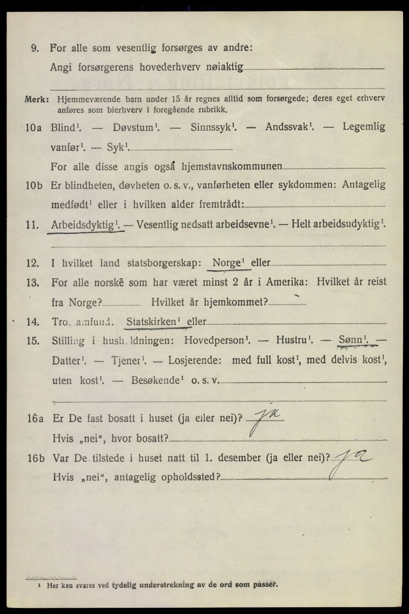 SAKO, 1920 census for Sigdal, 1920, p. 8637