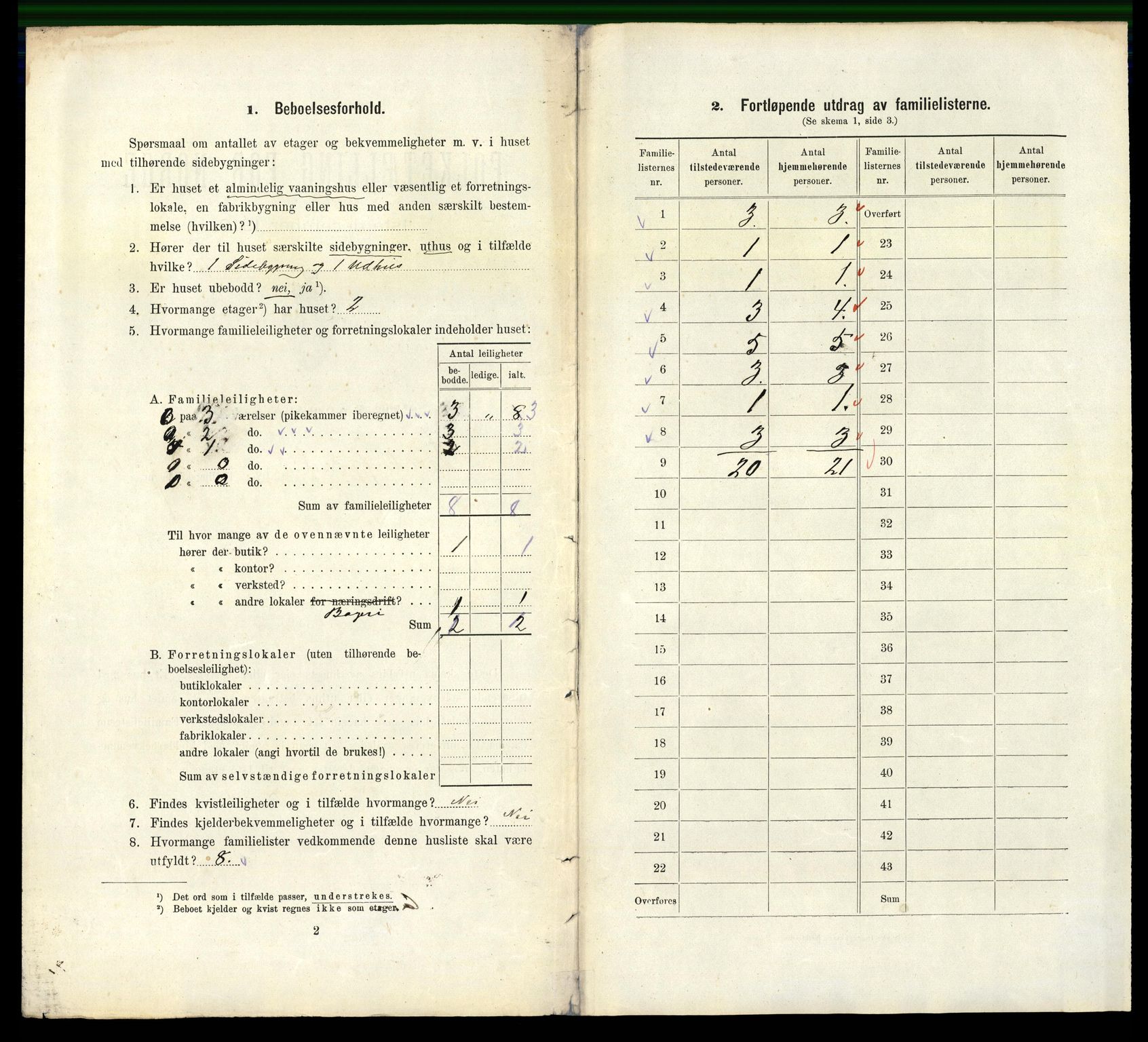 RA, 1910 census for Sandefjord, 1910, p. 2715