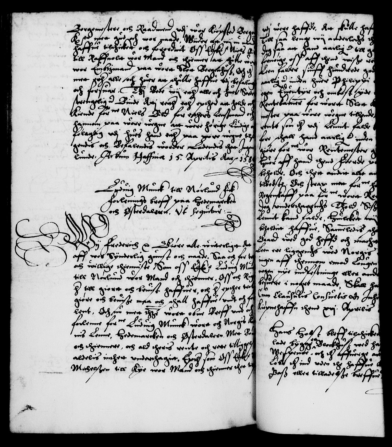 Danske Kanselli 1572-1799, RA/EA-3023/F/Fc/Fca/Fcaa/L0001: Norske registre (mikrofilm), 1572-1588, p. 547b