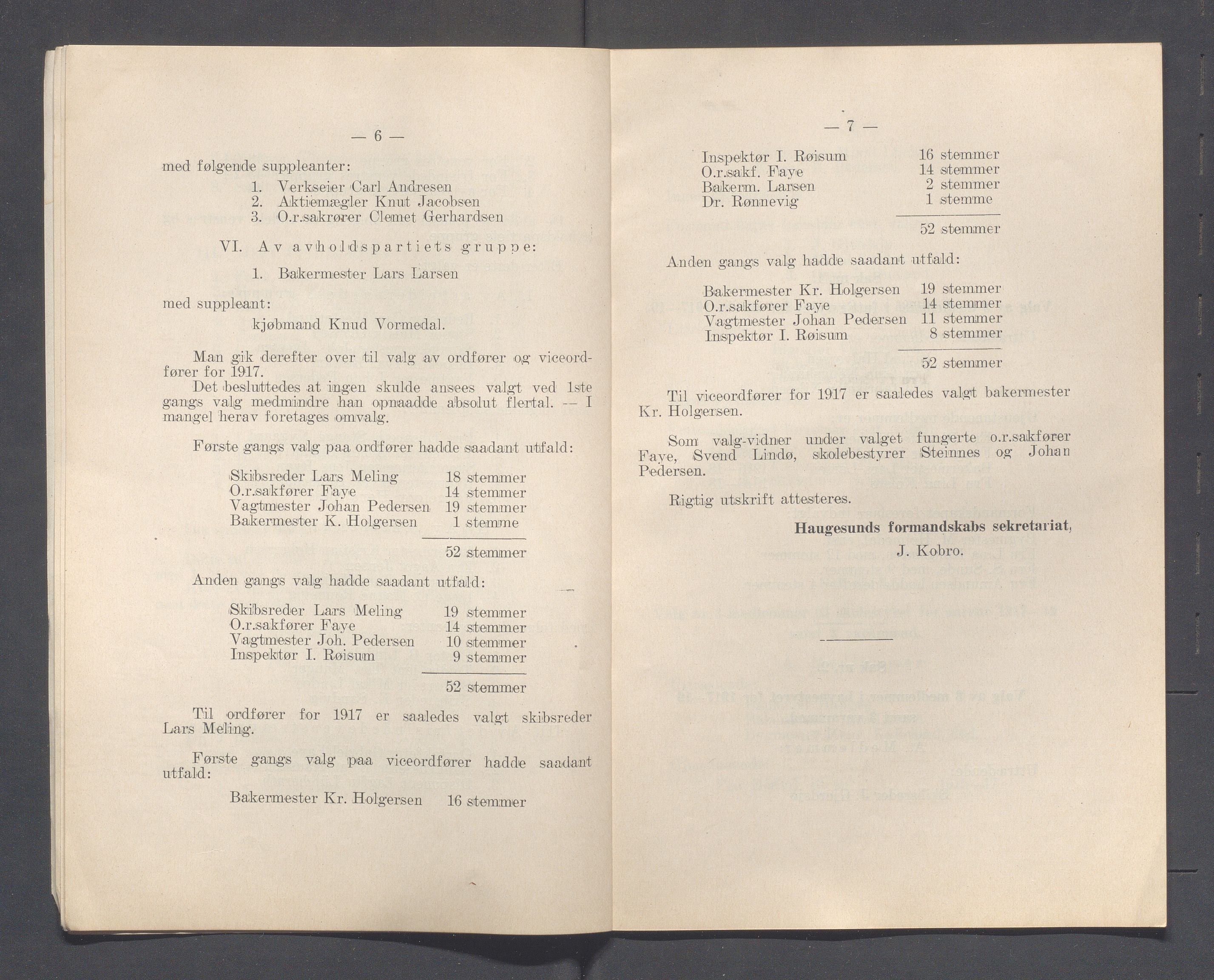 Haugesund kommune - Formannskapet og Bystyret, IKAR/A-740/A/Abb/L0002: Bystyreforhandlinger, 1908-1917, p. 568