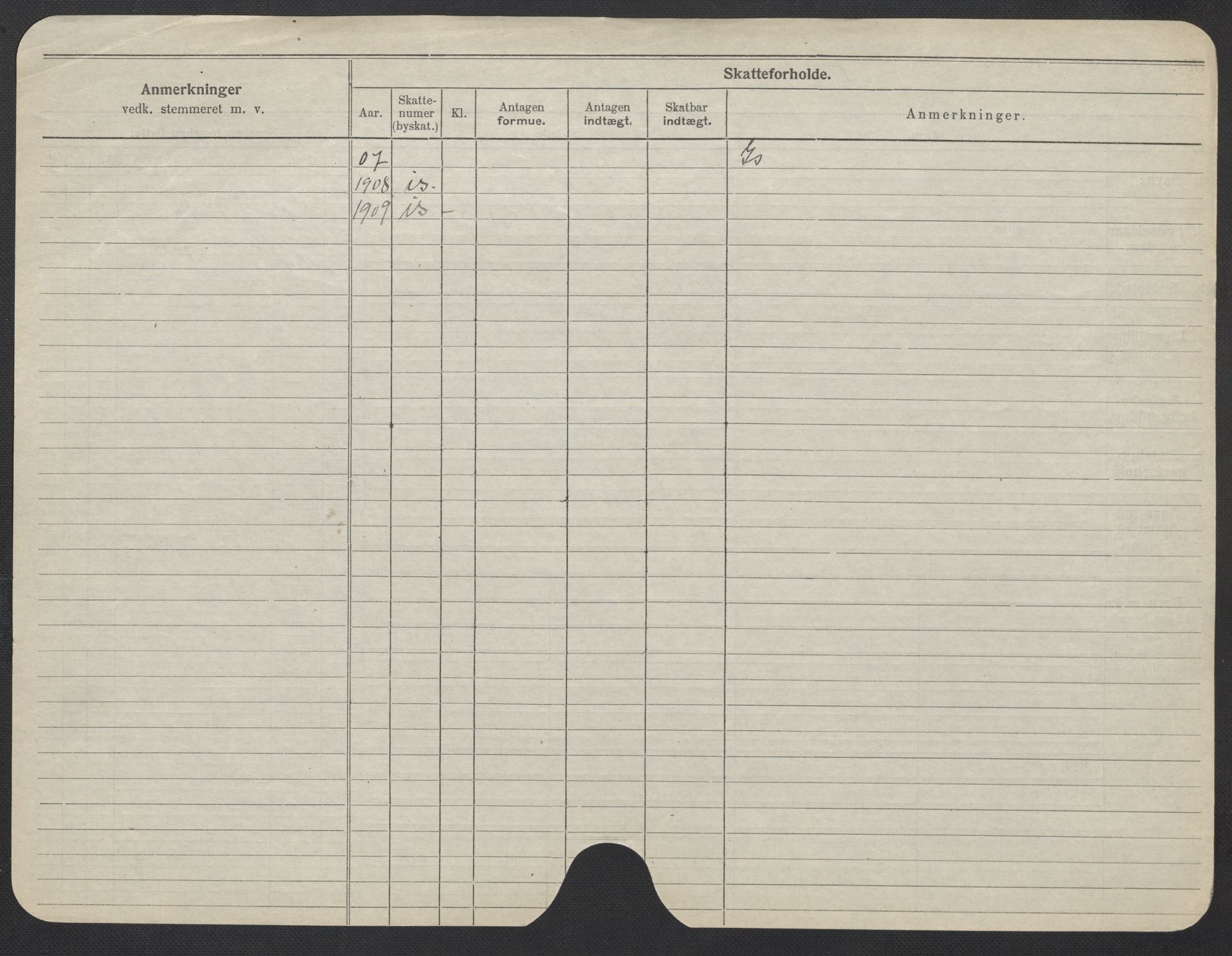 Oslo folkeregister, Registerkort, AV/SAO-A-11715/F/Fa/Fac/L0025: Kvinner, 1906-1914, p. 349b