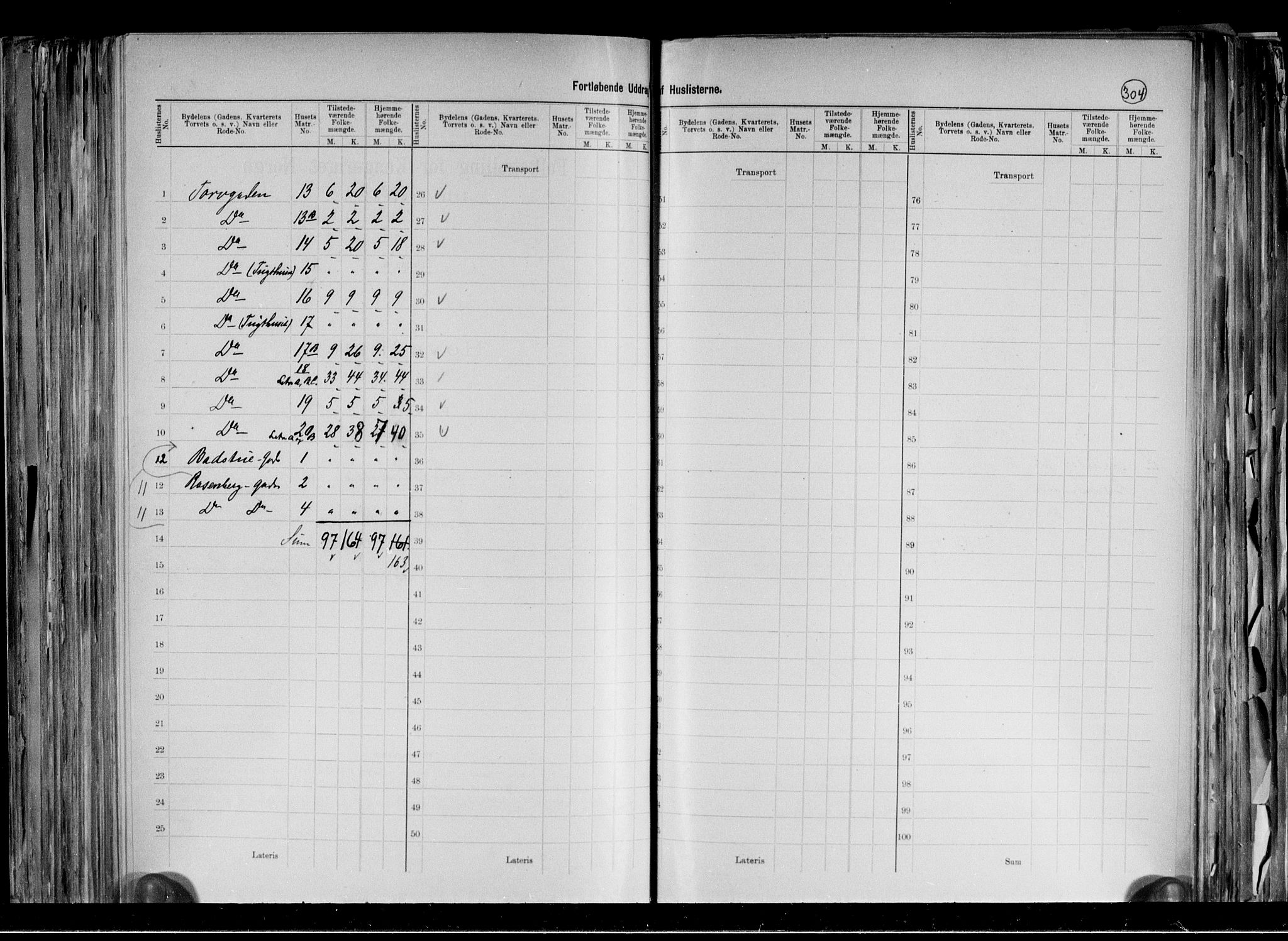 RA, 1891 census for 0301 Kristiania, 1891, p. 76168