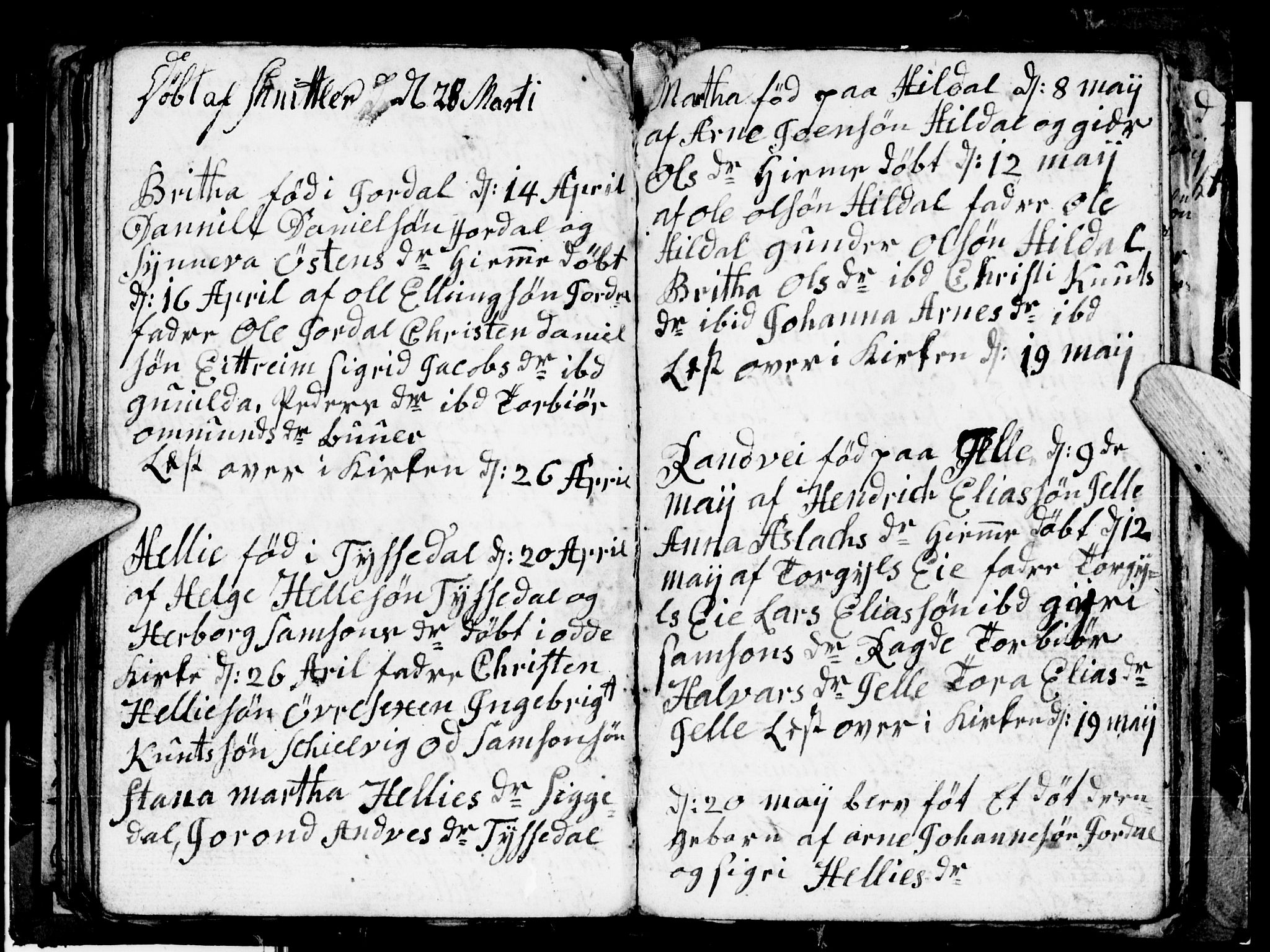 Odda Sokneprestembete, AV/SAB-A-77201/H/Hab: Parish register (copy) no. A 3, 1792-1797, p. 75