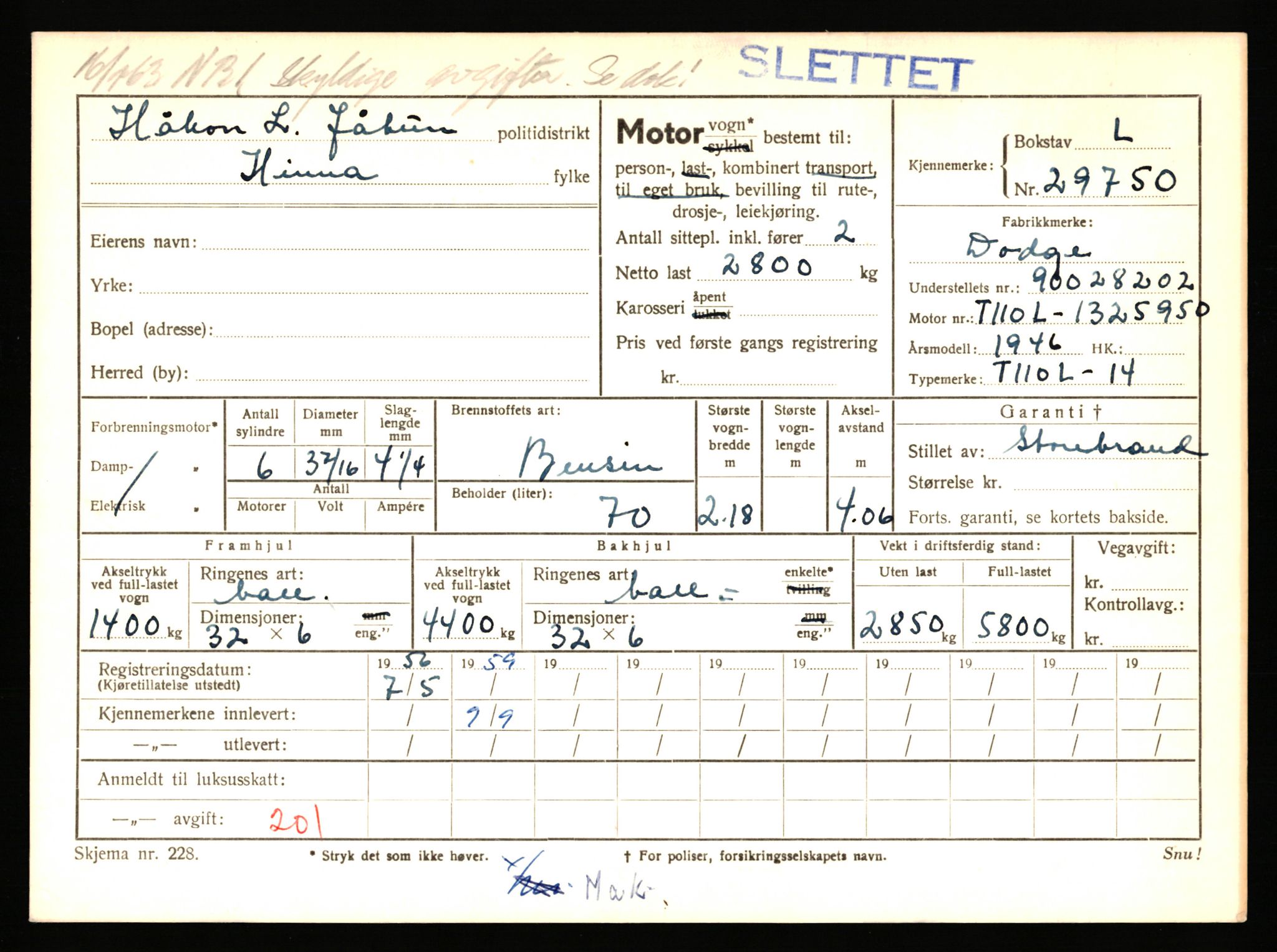 Stavanger trafikkstasjon, AV/SAST-A-101942/0/F/L0048: L-29100 - L-29899, 1930-1971, p. 1735