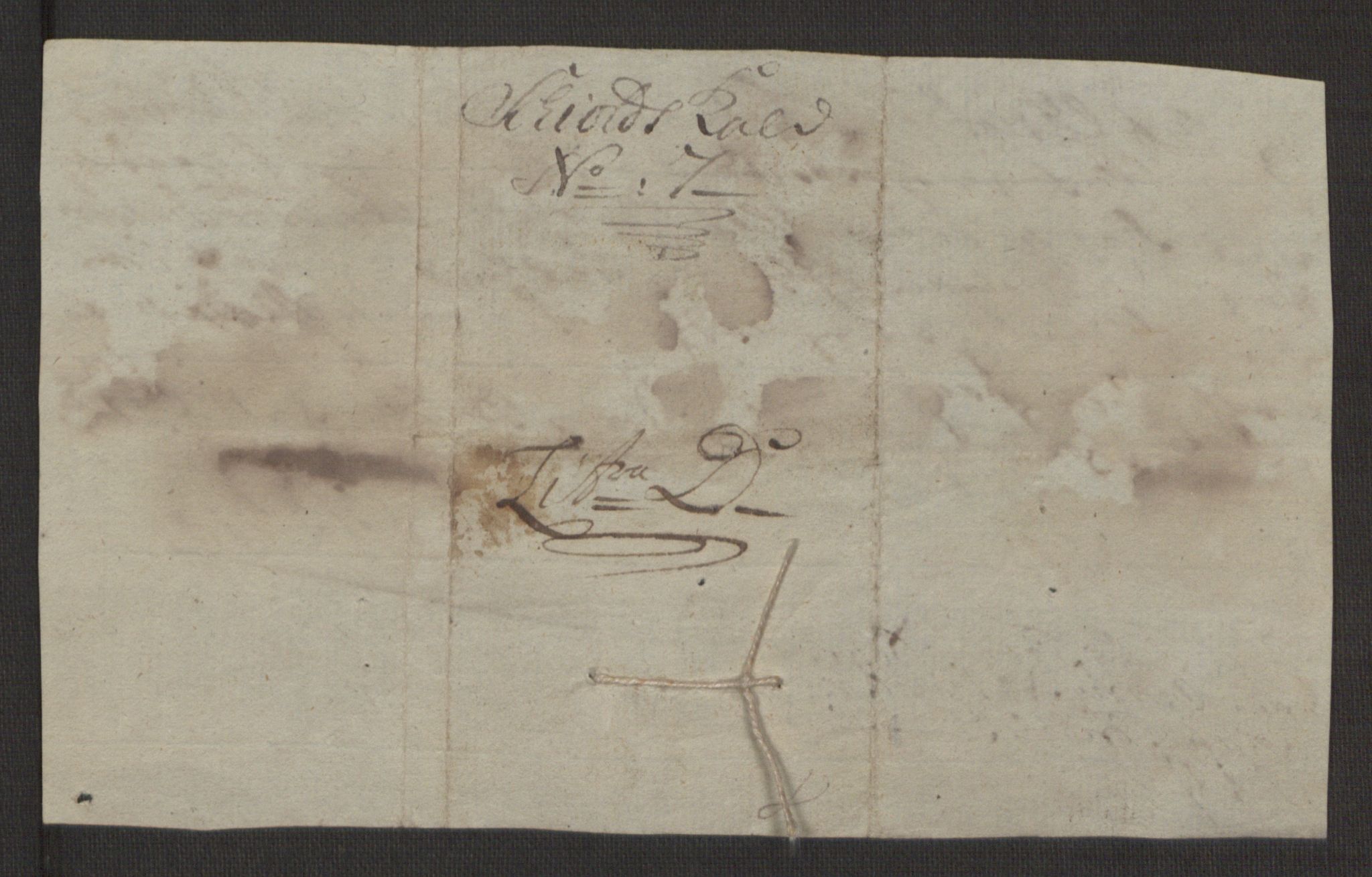 Rentekammeret inntil 1814, Reviderte regnskaper, Hovedkasseregnskaper, AV/RA-EA-4065/Rf/L0072b: Ekstraskatteregnskap, 1762, p. 268