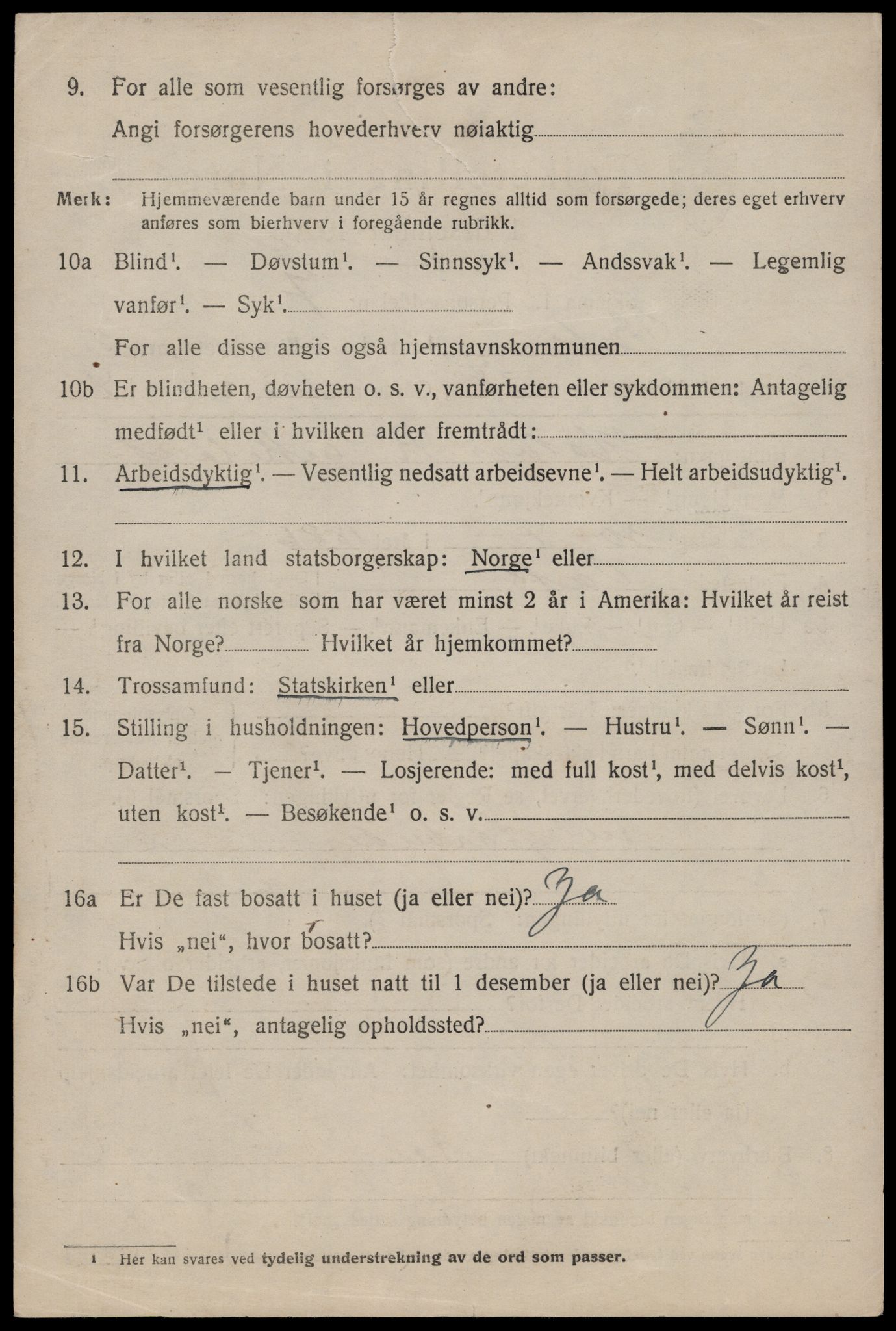 SAST, 1920 census for Vats, 1920, p. 2332