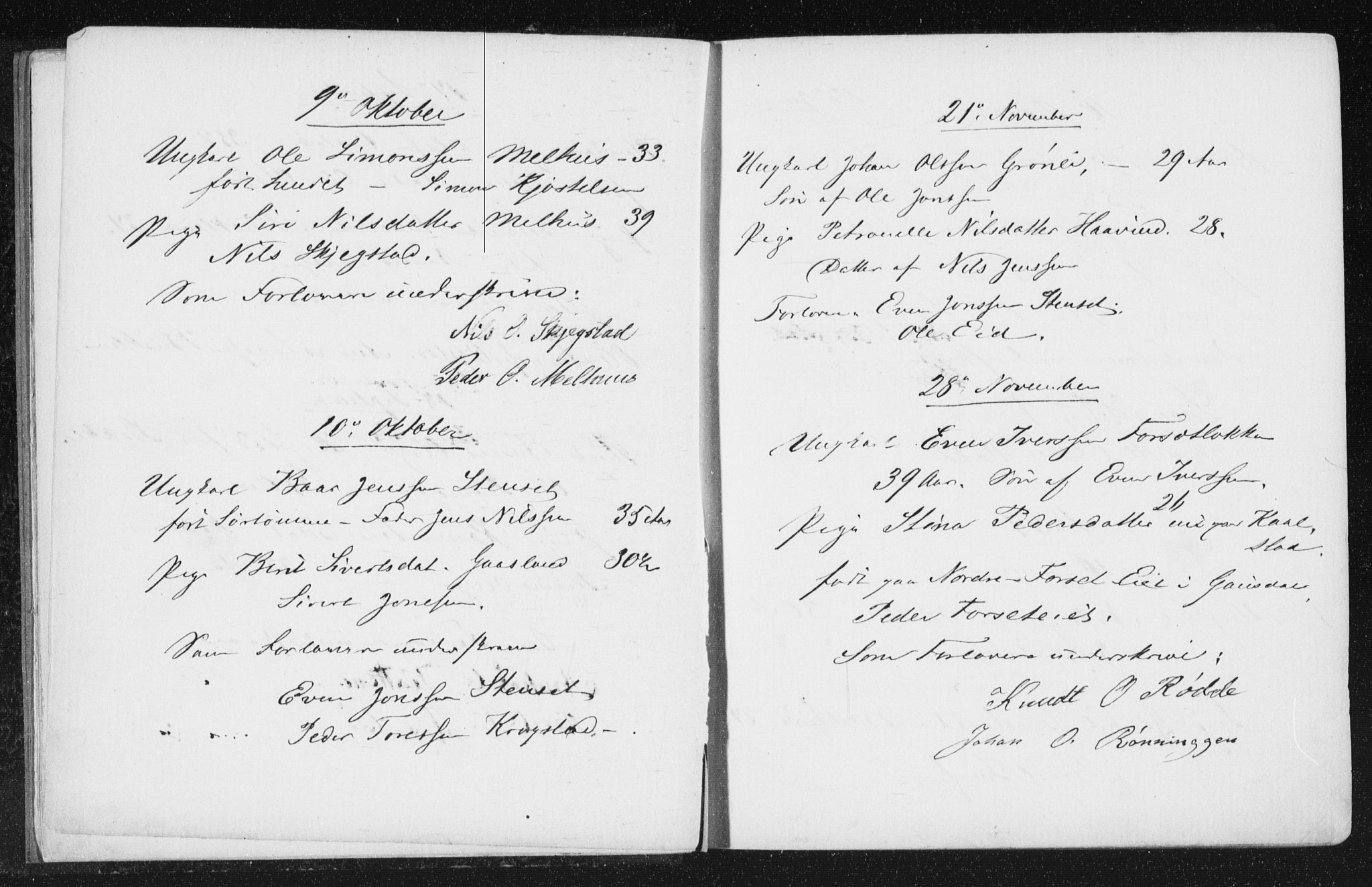 Melhus sokneprestkontor, AV/SAT-A-1141/1/I/I1/I1f/L0010: Banns register no. 691.I.1F10, 1867-1894