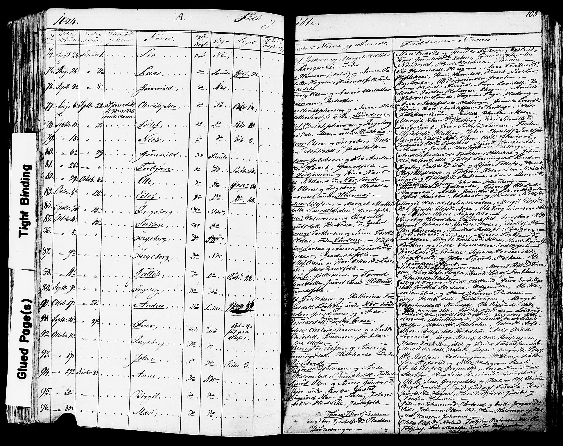 Sauherad kirkebøker, AV/SAKO-A-298/F/Fa/L0006: Parish register (official) no. I 6, 1827-1850, p. 108