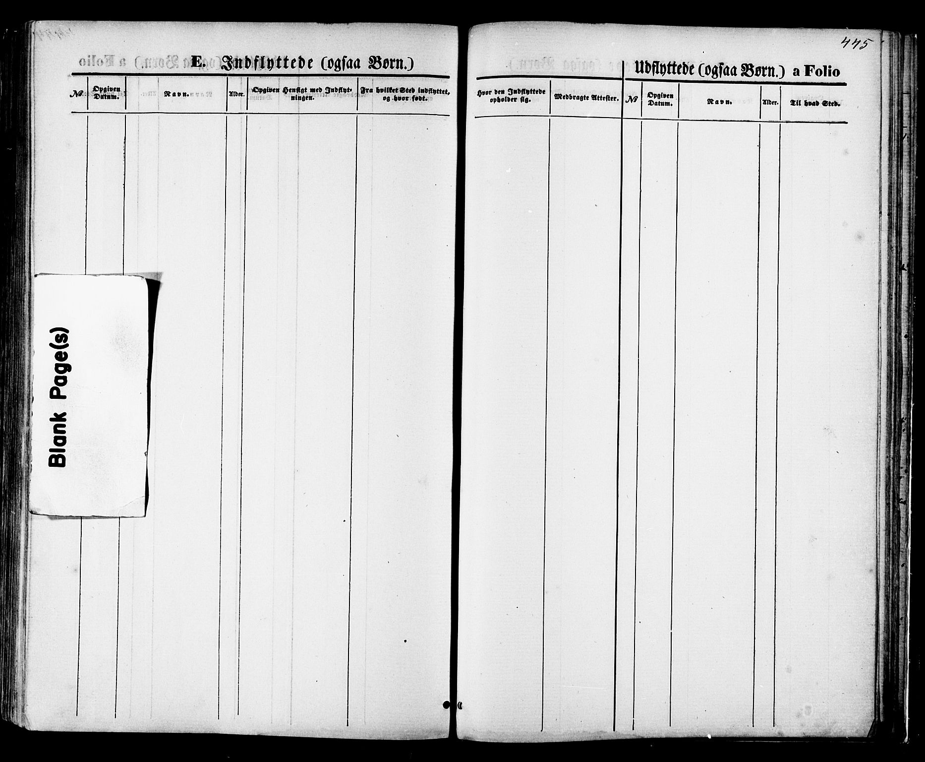 Ministerialprotokoller, klokkerbøker og fødselsregistre - Nordland, AV/SAT-A-1459/880/L1132: Parish register (official) no. 880A06, 1869-1887, p. 445