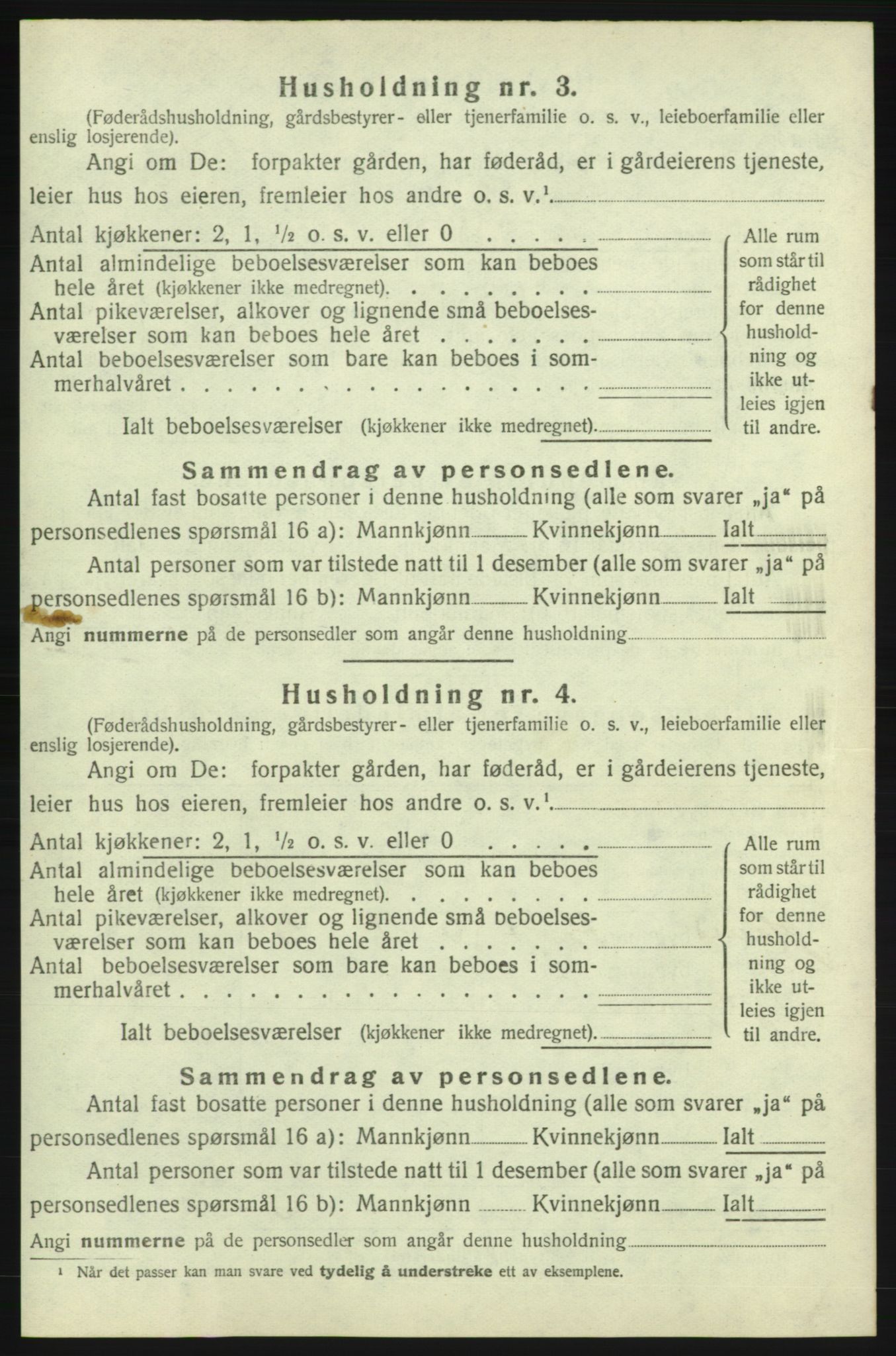 SAB, 1920 census for Skånevik, 1920, p. 1184