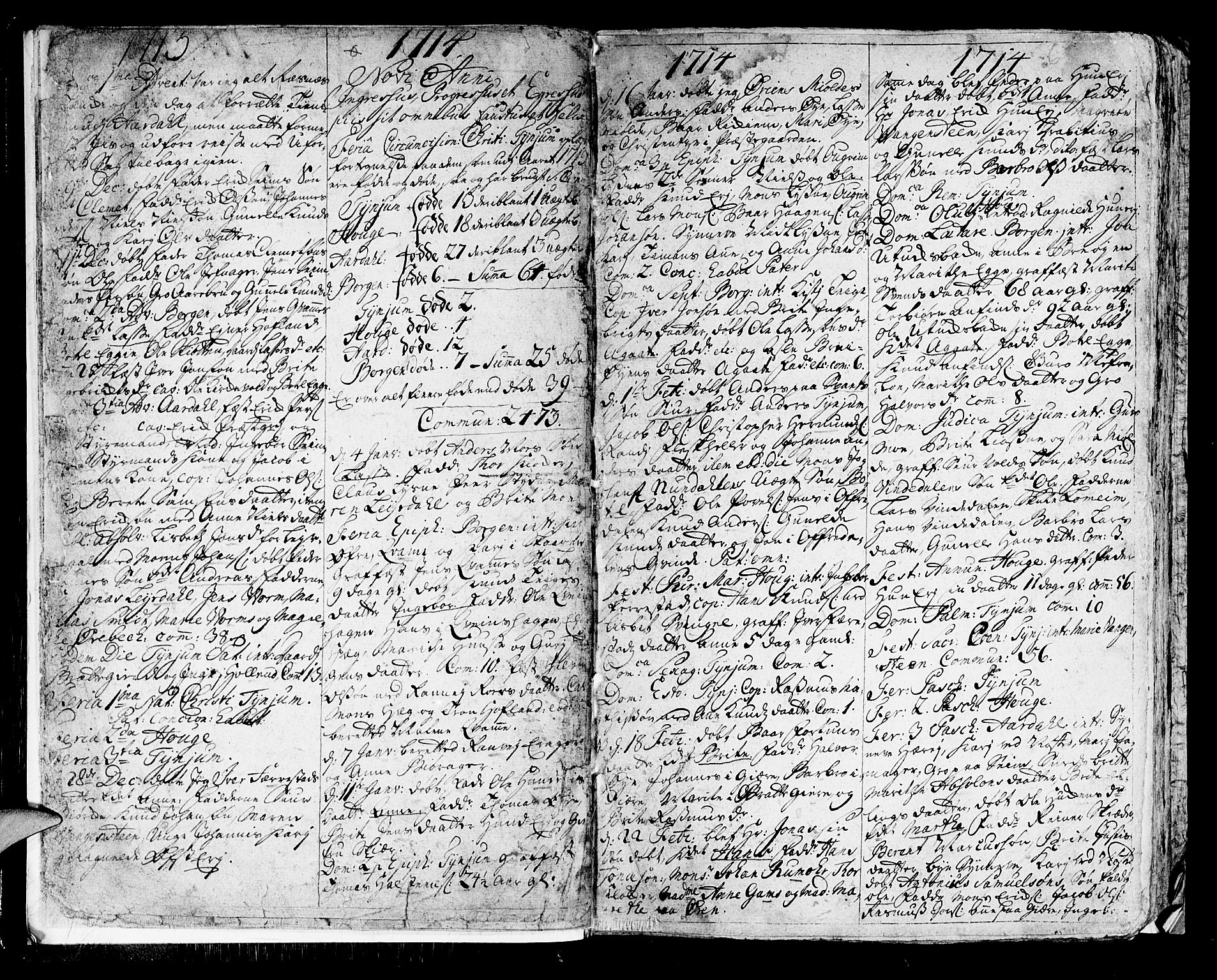 Lærdal sokneprestembete, AV/SAB-A-81201: Parish register (official) no. A 1, 1711-1752, p. 6