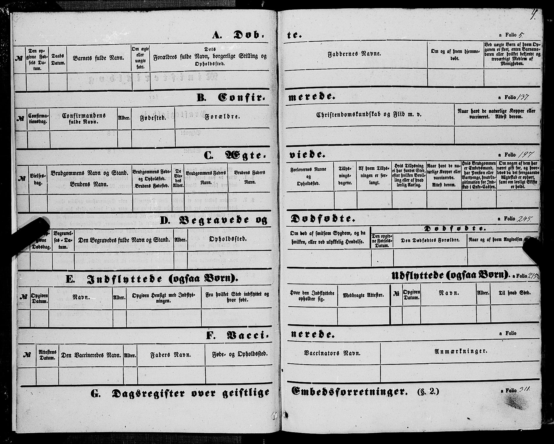Manger sokneprestembete, SAB/A-76801/H/Haa: Parish register (official) no. A 7, 1860-1870, p. 4