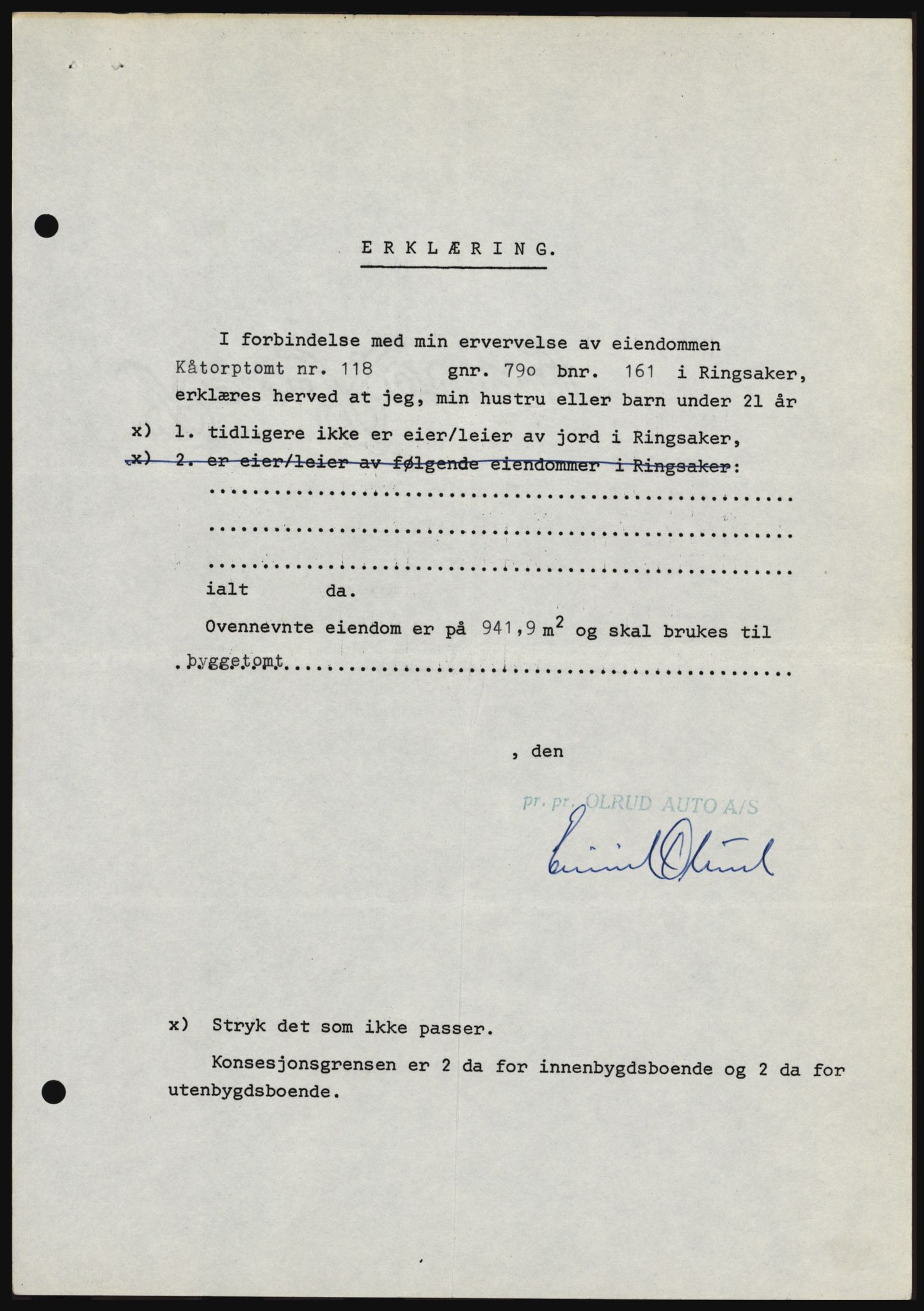 Nord-Hedmark sorenskriveri, SAH/TING-012/H/Hc/L0033: Mortgage book no. 33, 1970-1970, Diary no: : 504/1970