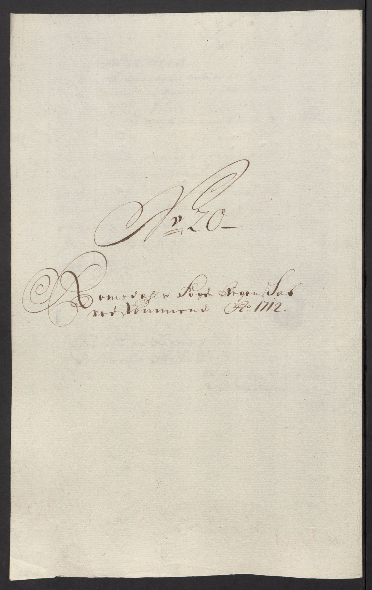 Rentekammeret inntil 1814, Reviderte regnskaper, Fogderegnskap, AV/RA-EA-4092/R55/L3661: Fogderegnskap Romsdal, 1712, p. 164