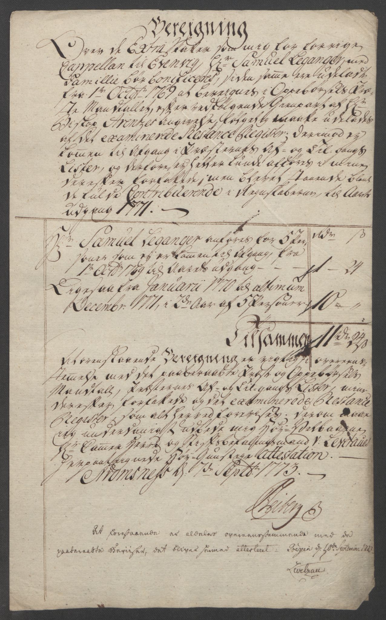 Rentekammeret inntil 1814, Reviderte regnskaper, Fogderegnskap, RA/EA-4092/R51/L3303: Ekstraskatten Nordhordland og Voss, 1762-1772, p. 682