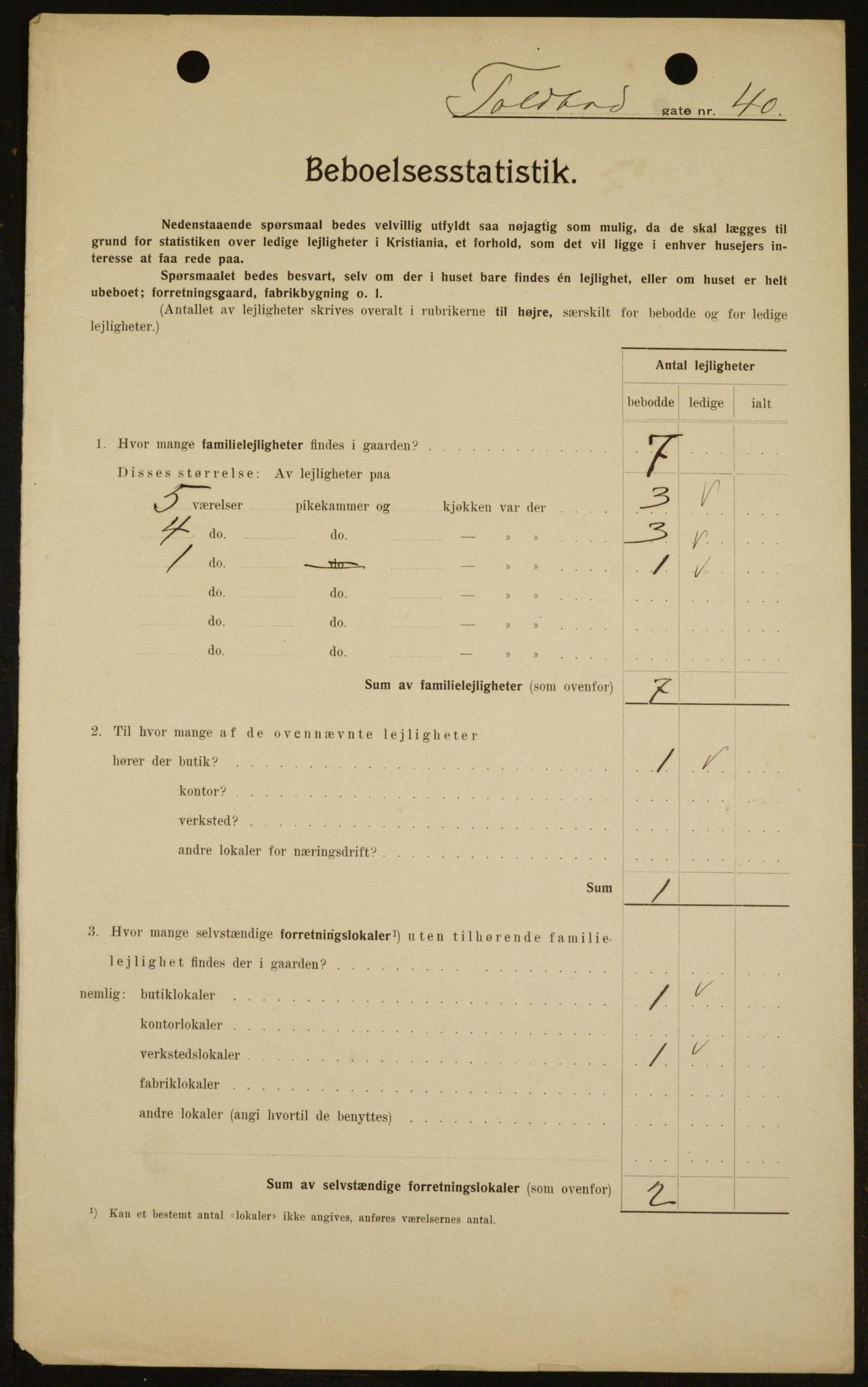 OBA, Municipal Census 1909 for Kristiania, 1909, p. 102828