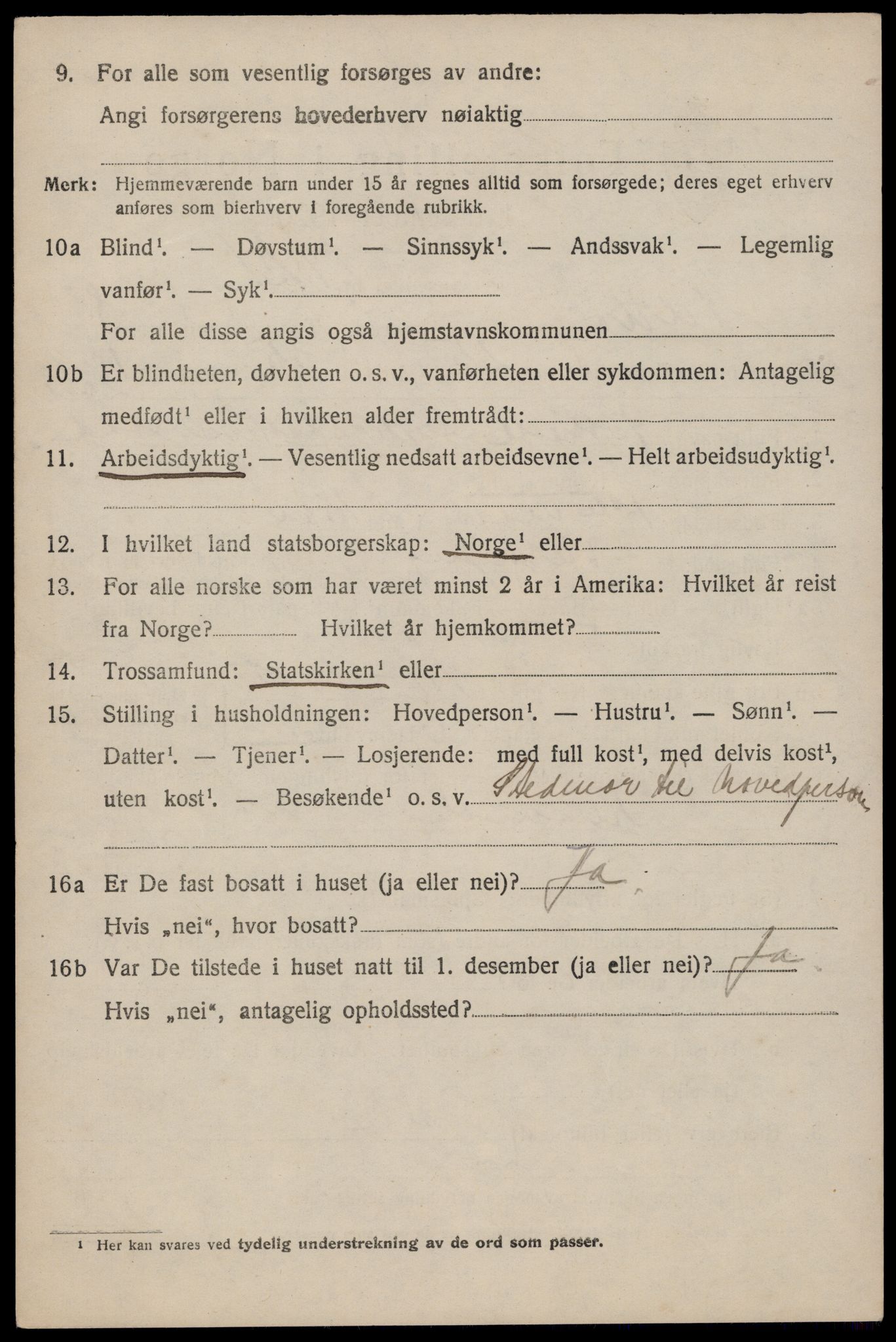 SAST, 1920 census for Nærbø, 1920, p. 5364