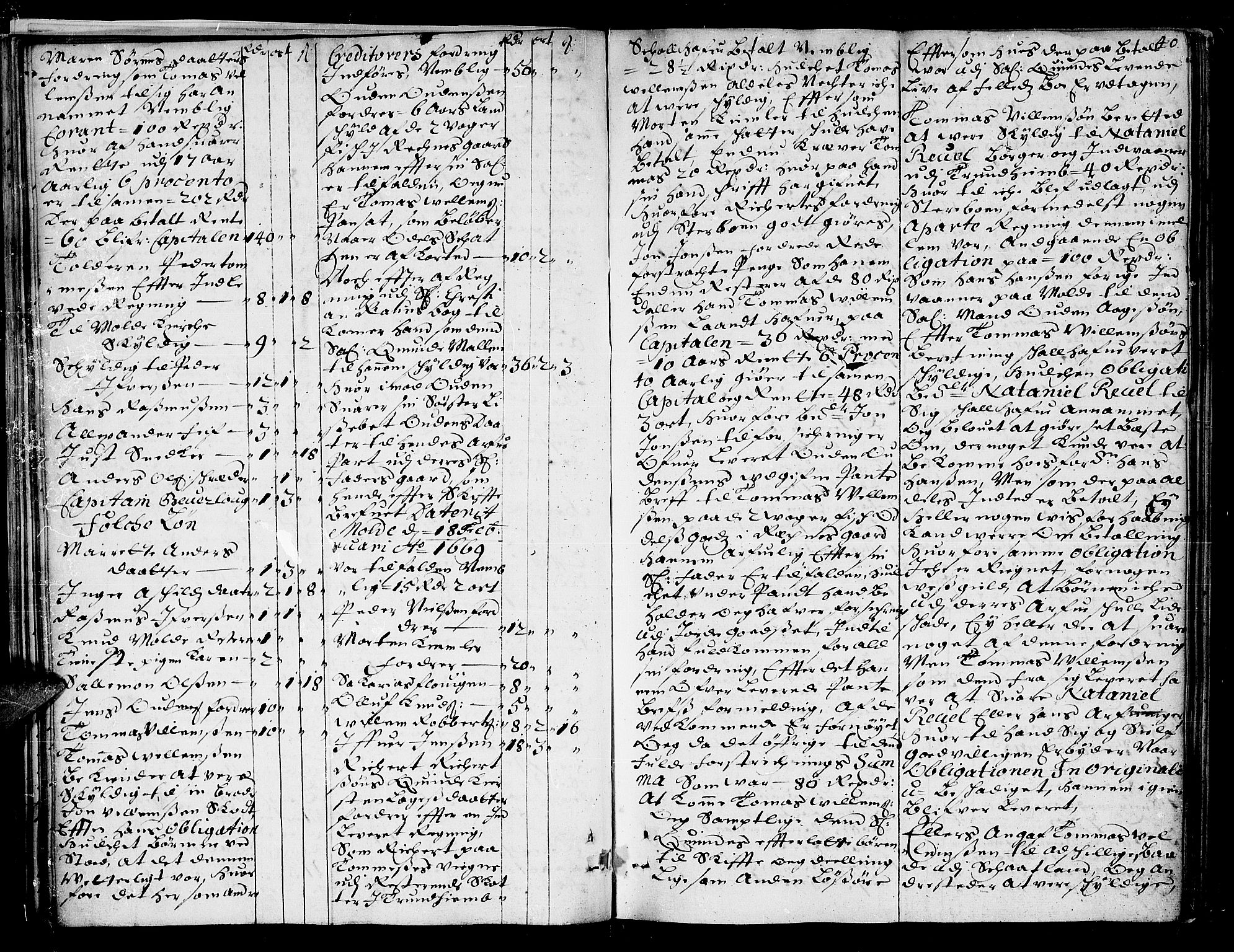 Romsdal sorenskriveri, SAT/A-4149/1/3/3A/L0002: Skifteprotokoll, 1683-1687, p. 39b-40a