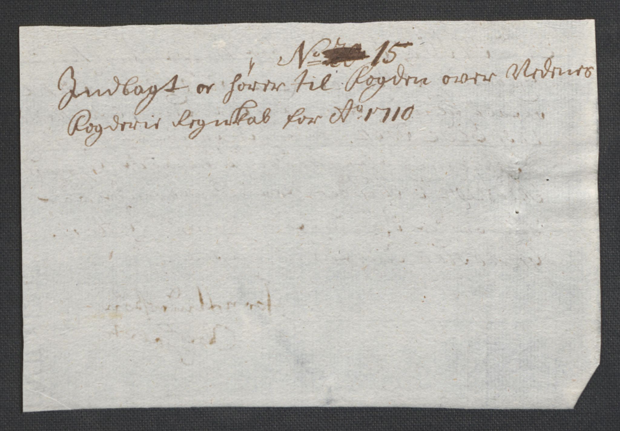 Rentekammeret inntil 1814, Reviderte regnskaper, Fogderegnskap, AV/RA-EA-4092/R39/L2319: Fogderegnskap Nedenes, 1710-1711, p. 70