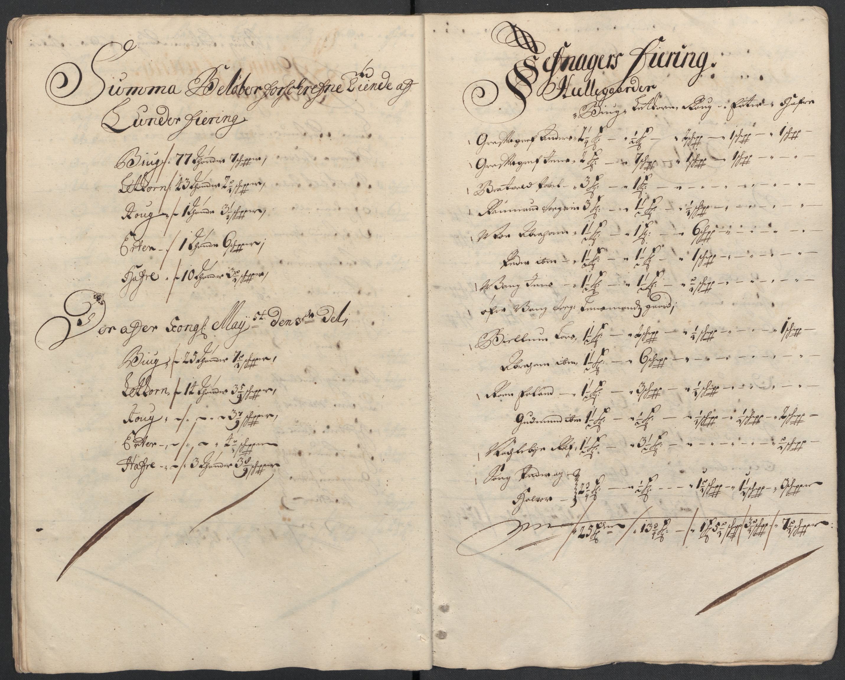 Rentekammeret inntil 1814, Reviderte regnskaper, Fogderegnskap, AV/RA-EA-4092/R18/L1302: Fogderegnskap Hadeland, Toten og Valdres, 1704, p. 34
