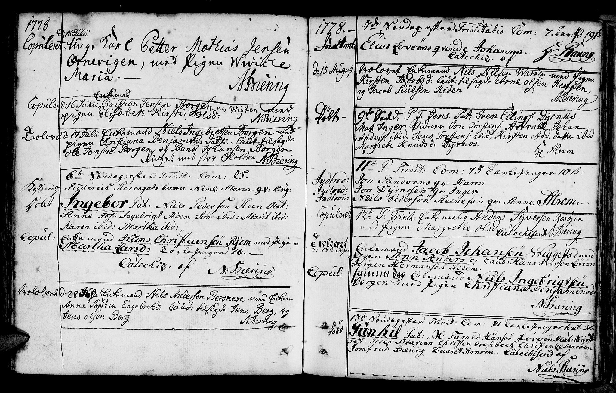 Ministerialprotokoller, klokkerbøker og fødselsregistre - Nord-Trøndelag, AV/SAT-A-1458/784/L0665: Parish register (official) no. 784A01, 1730-1785