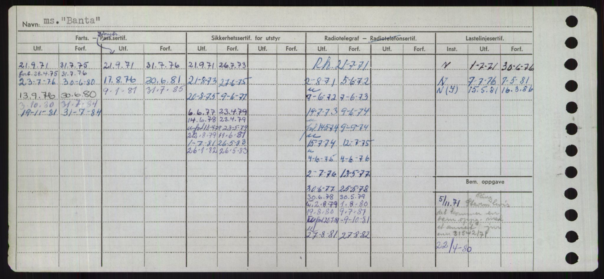 Sjøfartsdirektoratet med forløpere, Skipsmålingen, AV/RA-S-1627/H/Hd/L0003: Fartøy, B-Bev, p. 228