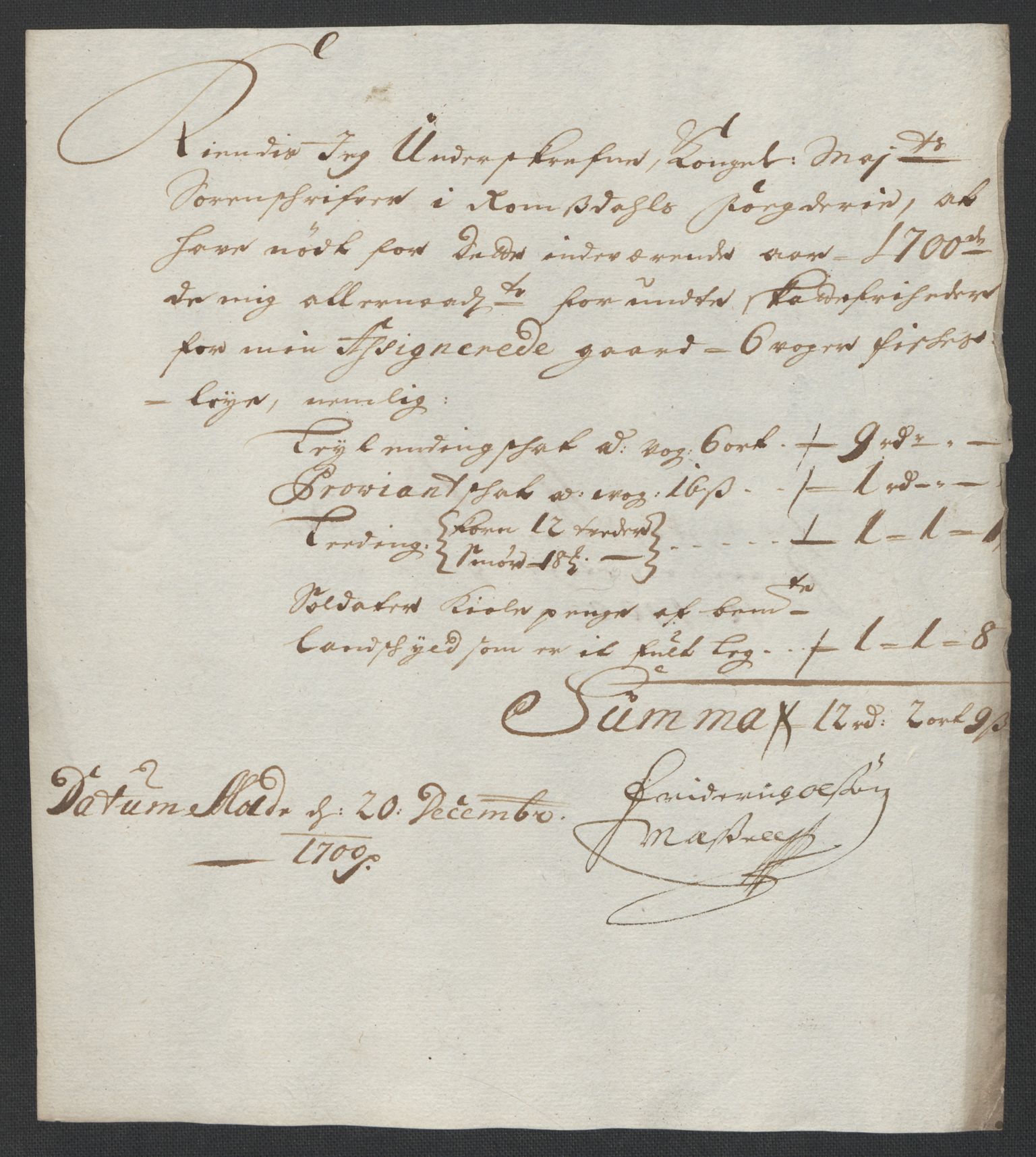 Rentekammeret inntil 1814, Reviderte regnskaper, Fogderegnskap, AV/RA-EA-4092/R55/L3654: Fogderegnskap Romsdal, 1699-1700, p. 341