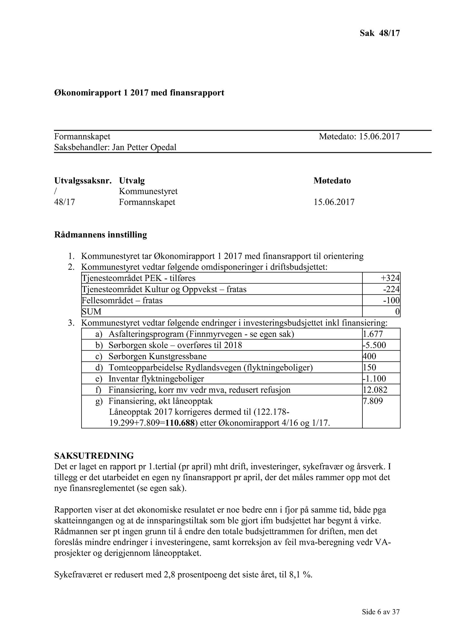 Klæbu Kommune, TRKO/KK/02-FS/L010: Formannsskapet - Møtedokumenter, 2017, p. 1434