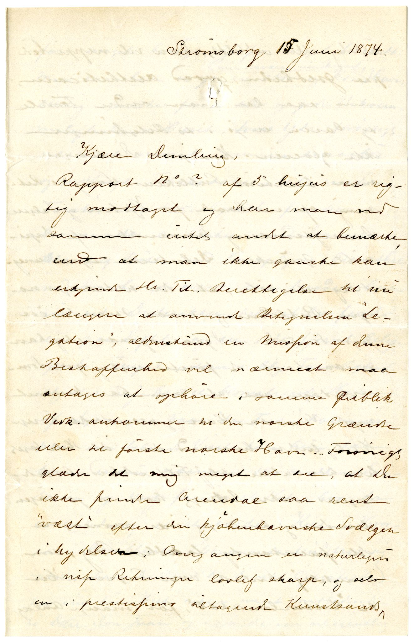 Diderik Maria Aalls brevsamling, NF/Ark-1023/F/L0001: D.M. Aalls brevsamling. A - B, 1738-1889, p. 335