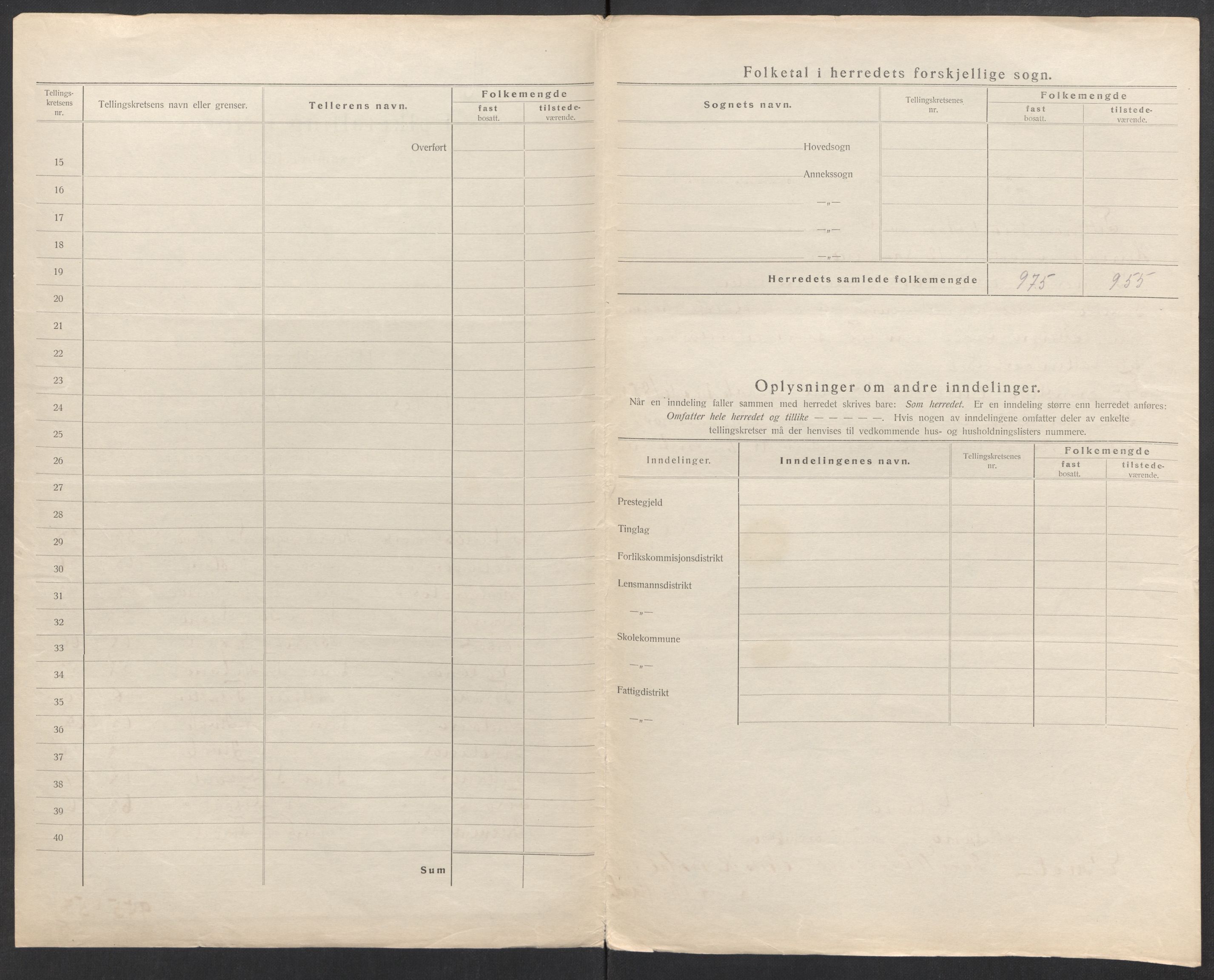 SAK, 1920 census for Gyland, 1920, p. 10