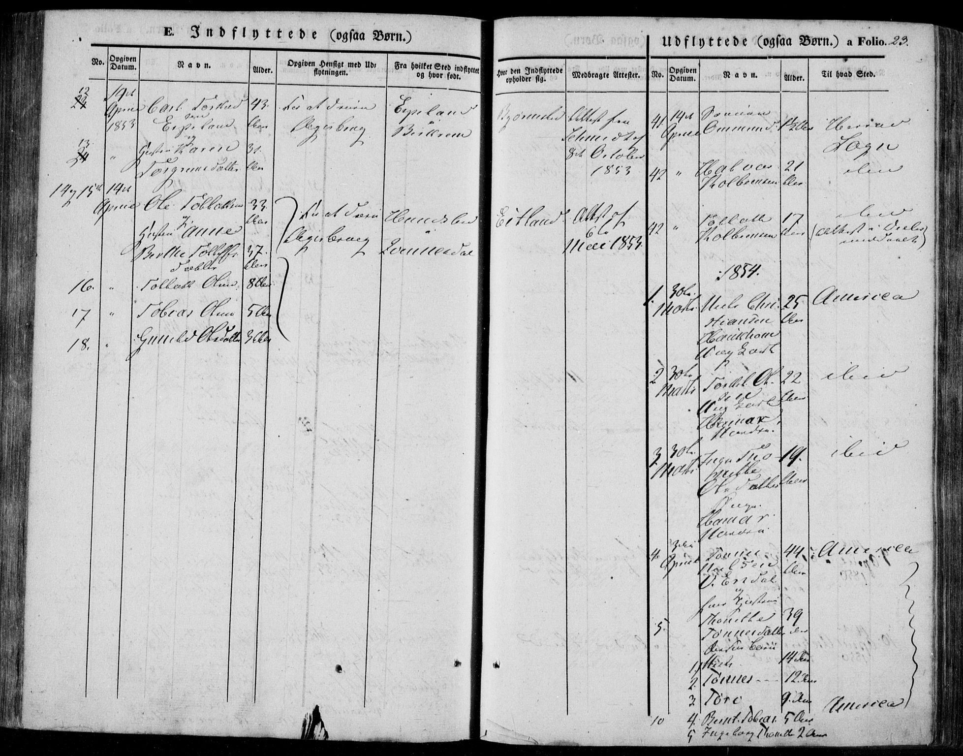 Bakke sokneprestkontor, SAK/1111-0002/F/Fa/Faa/L0005: Parish register (official) no. A 5, 1847-1855, p. 23